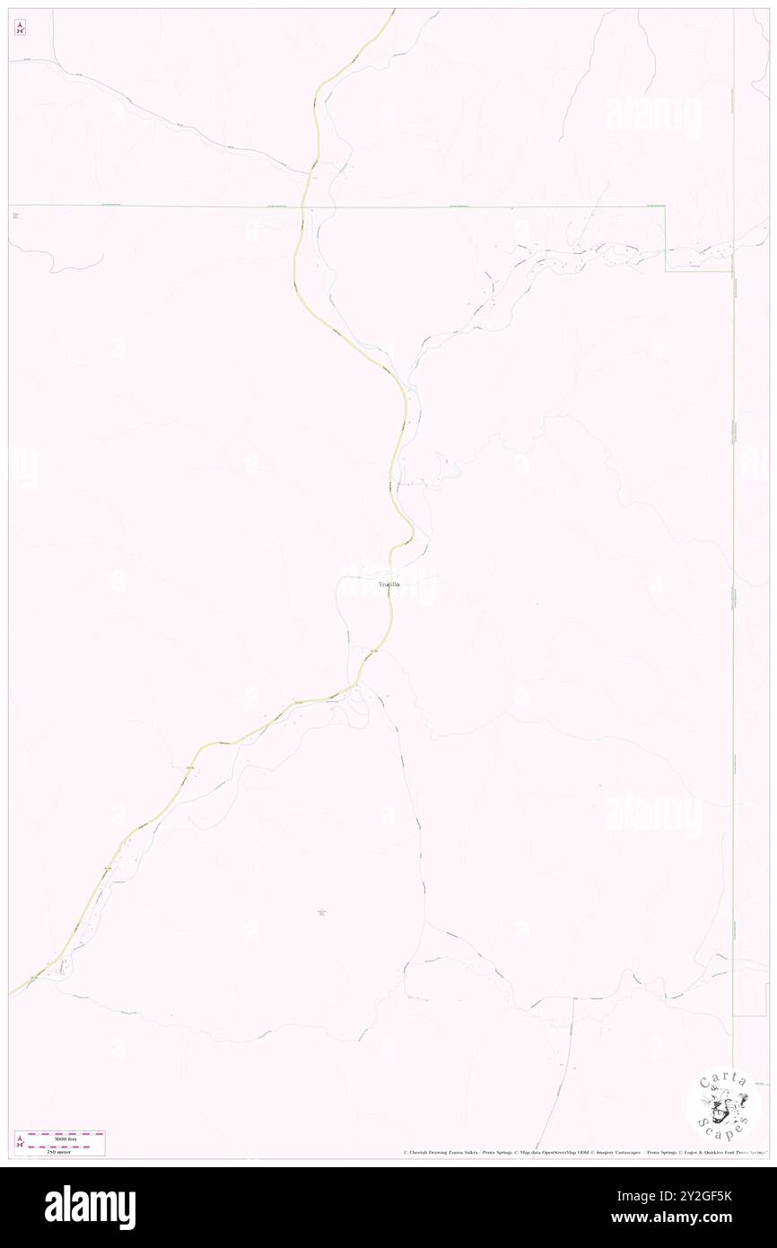 Trujillo, comté d'Archuleta, US, États-Unis, Colorado, n 37 6' 2'', S 107 2' 49'', carte, Cartascapes carte publiée en 2024. Explorez Cartascapes, une carte qui révèle la diversité des paysages, des cultures et des écosystèmes de la Terre. Voyage à travers le temps et l'espace, découvrir l'interconnexion du passé, du présent et de l'avenir de notre planète. Banque D'Images