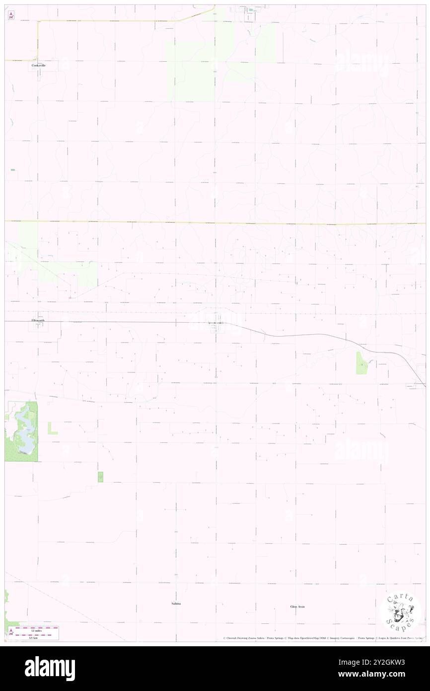 Arrowsmith, Comté de McLean, US, États-Unis, Illinois, n 40 26' 58'', S 88 37' 54'', carte, Cartascapes carte publiée en 2024. Explorez Cartascapes, une carte qui révèle la diversité des paysages, des cultures et des écosystèmes de la Terre. Voyage à travers le temps et l'espace, découvrir l'interconnexion du passé, du présent et de l'avenir de notre planète. Banque D'Images