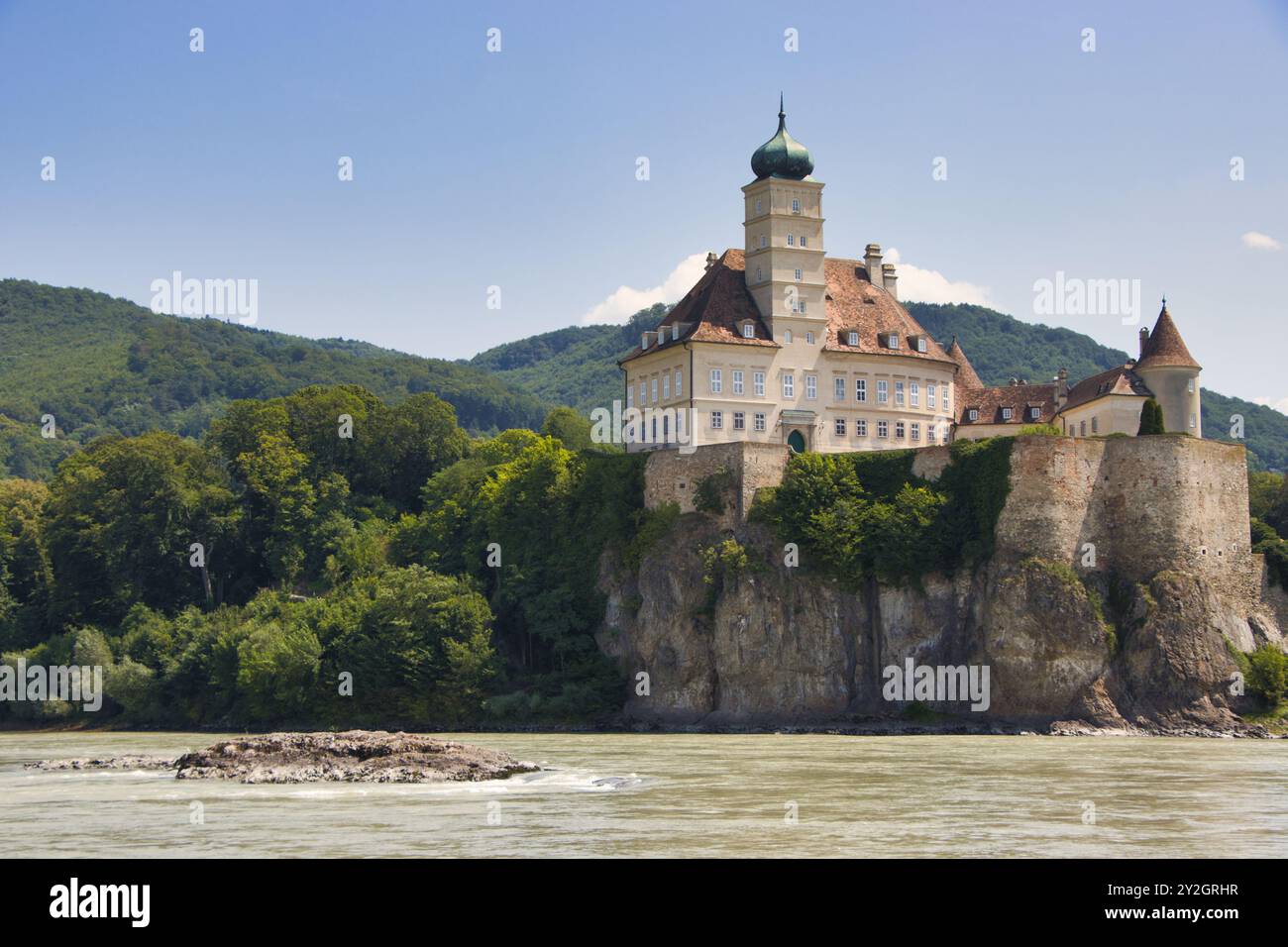 Château de Schönbühel 'Schloss Schönbühel' Austira -Danube Banque D'Images