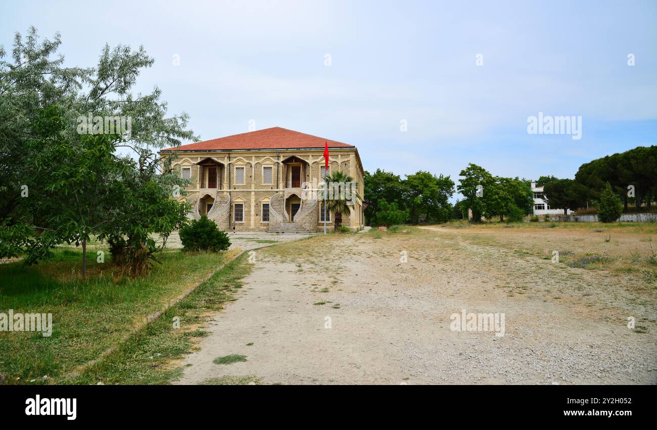 Situé dans la ville de Gallipoli, en Turquie, le Gallipoli Mevlevi Lodge a été construit au 17ème siècle. C'est un lieu religieux. Banque D'Images