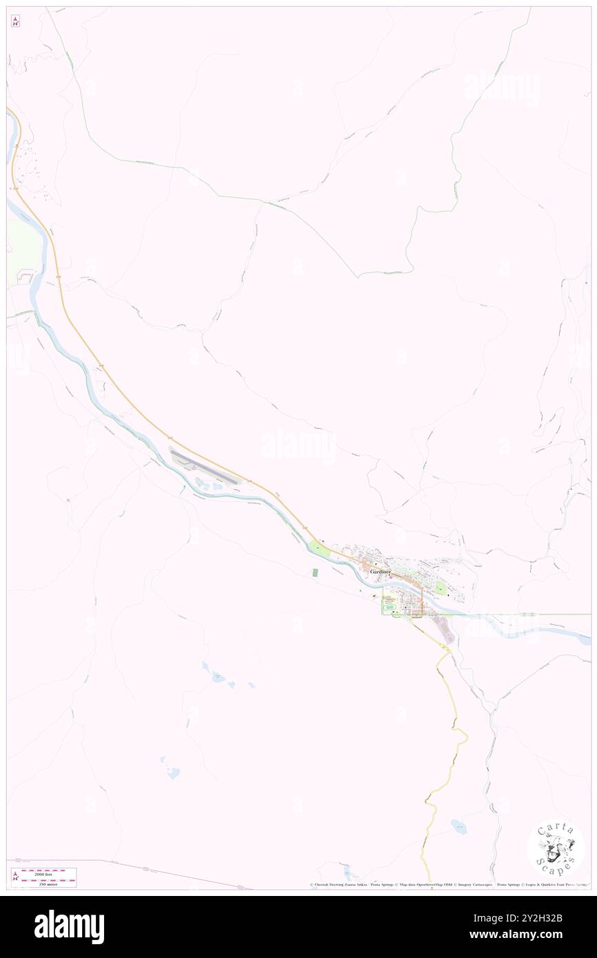 Gardiner, comté de Park, US, États-Unis, Montana, n 45 1' 54'', S 110 42' 20'', carte, Cartascapes carte publiée en 2024. Explorez Cartascapes, une carte qui révèle la diversité des paysages, des cultures et des écosystèmes de la Terre. Voyage à travers le temps et l'espace, découvrir l'interconnexion du passé, du présent et de l'avenir de notre planète. Banque D'Images