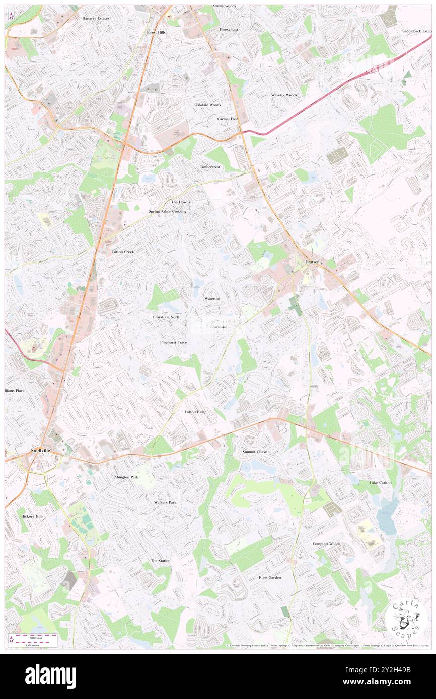 Graystone, Comté de Gwinnett, US, États-Unis, Géorgie, n 33 52' 53'', S 83 58' 40'', carte, Cartascapes carte publiée en 2024. Explorez Cartascapes, une carte qui révèle la diversité des paysages, des cultures et des écosystèmes de la Terre. Voyage à travers le temps et l'espace, découvrir l'interconnexion du passé, du présent et de l'avenir de notre planète. Banque D'Images