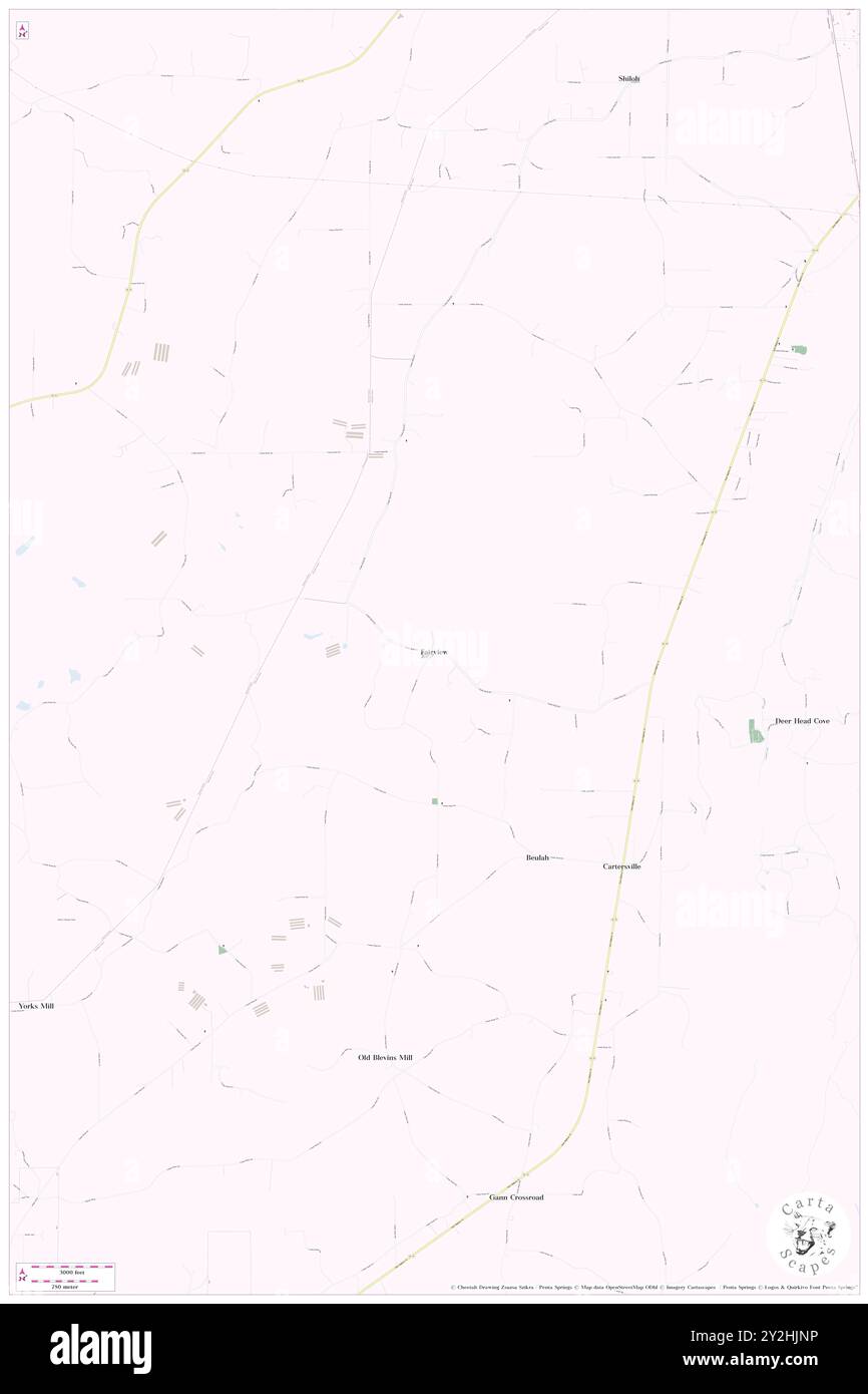 Fairview, Comté de DeKalb, US, États-Unis, Alabama, n 34 46' 45'', S 85 37' 34'', carte, Cartascapes carte publiée en 2024. Explorez Cartascapes, une carte qui révèle la diversité des paysages, des cultures et des écosystèmes de la Terre. Voyage à travers le temps et l'espace, découvrir l'interconnexion du passé, du présent et de l'avenir de notre planète. Banque D'Images