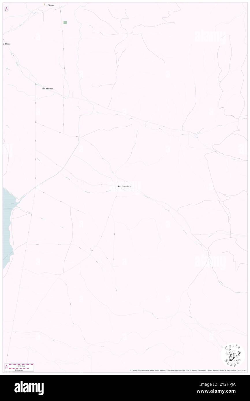 La Valley, Comté de Costilla, US, États-Unis, Colorado, n 37 6' 7'', S 105 20' 52'', carte, Cartascapes carte publiée en 2024. Explorez Cartascapes, une carte qui révèle la diversité des paysages, des cultures et des écosystèmes de la Terre. Voyage à travers le temps et l'espace, découvrir l'interconnexion du passé, du présent et de l'avenir de notre planète. Banque D'Images