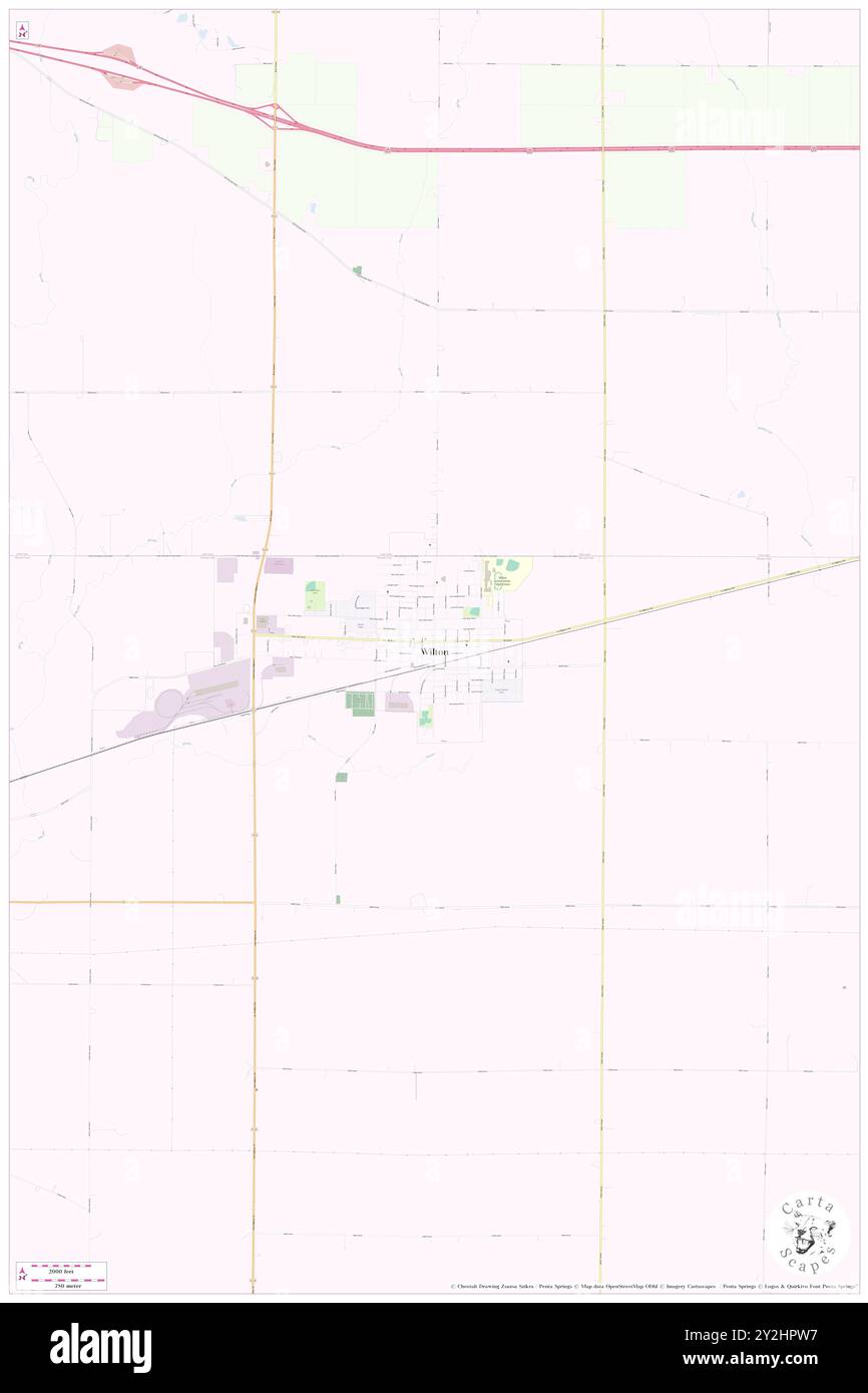 Wilton, Comté de Muscatine, US, États-Unis, Iowa, n 41 35' 20'', S 91 1' 0'', carte, Cartascapes carte publiée en 2024. Explorez Cartascapes, une carte qui révèle la diversité des paysages, des cultures et des écosystèmes de la Terre. Voyage à travers le temps et l'espace, découvrir l'interconnexion du passé, du présent et de l'avenir de notre planète. Banque D'Images