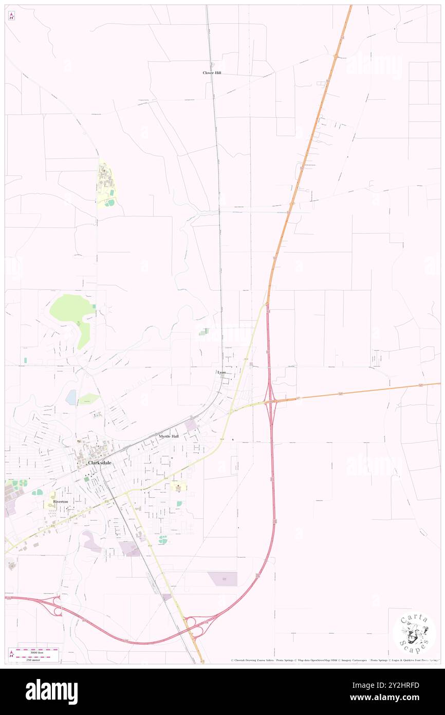 Shutersville (historical), Comté de Coahoma, US, États-Unis, Mississippi, n 34 13' 30'', S 90 32' 30'', carte, Cartascapes carte publiée en 2024. Explorez Cartascapes, une carte qui révèle la diversité des paysages, des cultures et des écosystèmes de la Terre. Voyage à travers le temps et l'espace, découvrir l'interconnexion du passé, du présent et de l'avenir de notre planète. Banque D'Images