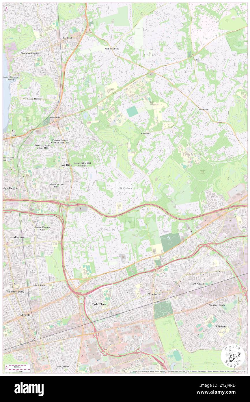 Old Westbury, Comté de Nassau, US, États-Unis, New York, n 40 47' 19'', S 73 35' 58'', carte, Cartascapes carte publiée en 2024. Explorez Cartascapes, une carte qui révèle la diversité des paysages, des cultures et des écosystèmes de la Terre. Voyage à travers le temps et l'espace, découvrir l'interconnexion du passé, du présent et de l'avenir de notre planète. Banque D'Images