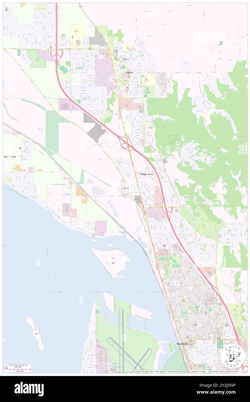 Midway, Comté de la Crosse, US, États-Unis, Wisconsin, n 43 55' 44'', S 91 15' 28'', carte, Cartascapes carte publiée en 2024. Explorez Cartascapes, une carte qui révèle la diversité des paysages, des cultures et des écosystèmes de la Terre. Voyage à travers le temps et l'espace, découvrir l'interconnexion du passé, du présent et de l'avenir de notre planète. Banque D'Images