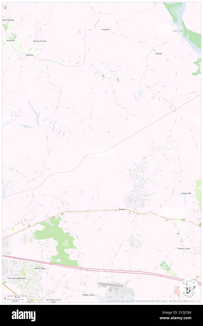 Blancs (historique), Comté de New Kent, États-Unis, Virginie, n 37 33' 23'', S 77 7' 52'', carte, Cartascapes carte publiée en 2024. Explorez Cartascapes, une carte qui révèle la diversité des paysages, des cultures et des écosystèmes de la Terre. Voyage à travers le temps et l'espace, découvrir l'interconnexion du passé, du présent et de l'avenir de notre planète. Banque D'Images