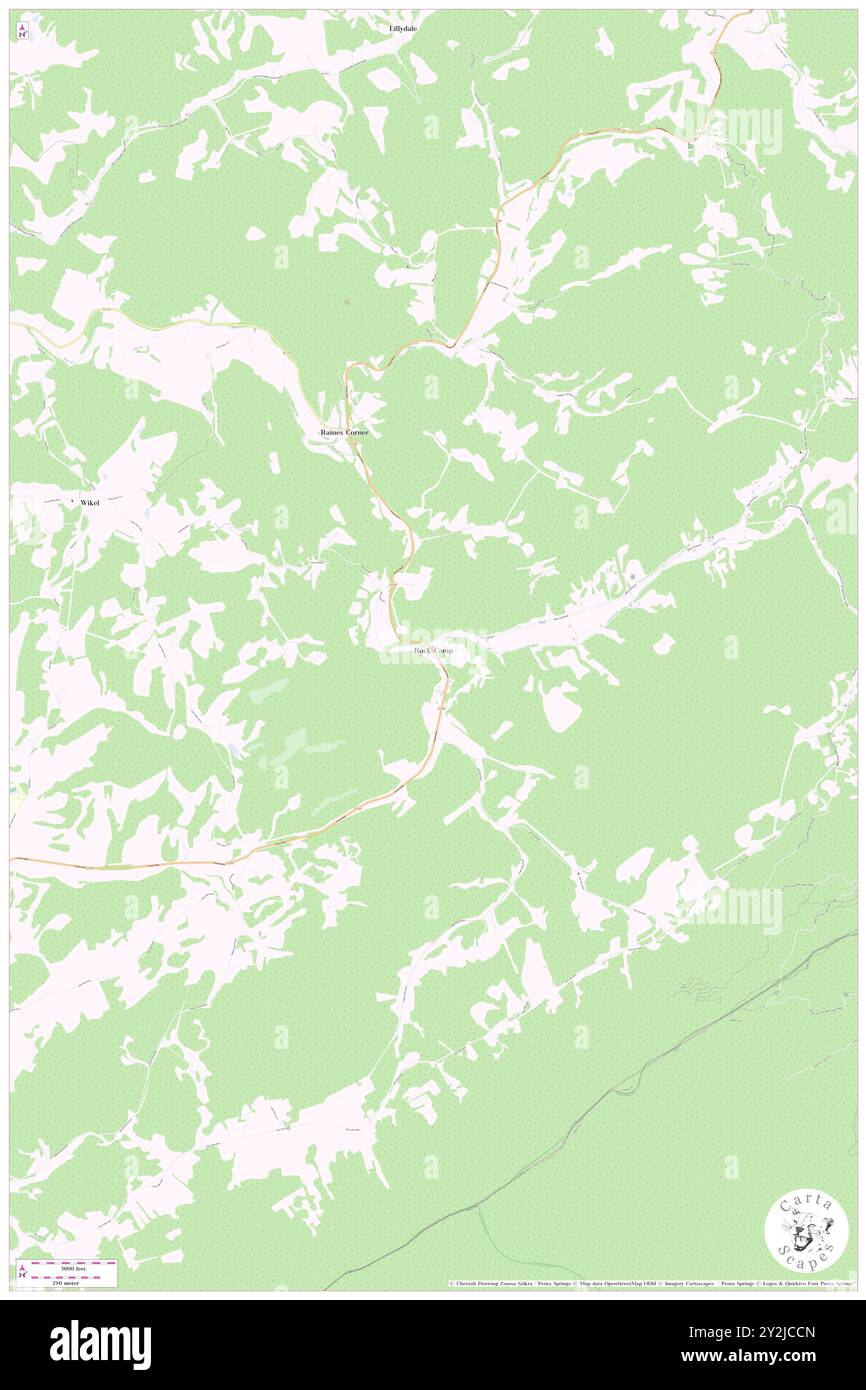 Rock Camp, comté de Monroe, États-Unis, Virginie-occidentale, n 37 29' 53'', S 80 36' 24'', carte, Cartascapes carte publiée en 2024. Explorez Cartascapes, une carte qui révèle la diversité des paysages, des cultures et des écosystèmes de la Terre. Voyage à travers le temps et l'espace, découvrir l'interconnexion du passé, du présent et de l'avenir de notre planète. Banque D'Images