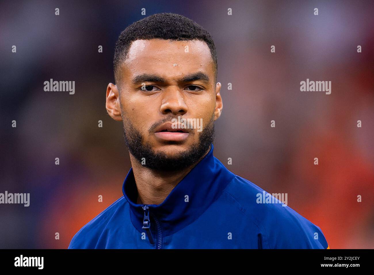 Amsterdam, pays-Bas. 10 septembre 2024. AMSTERDAM, PAYS-BAS - 10 SEPTEMBRE : Cody Gakpo des pays-Bas avant le match du Groupe A3 de l'UEFA Ligue des Nations 2024/25 Ligue A entre les pays-Bas et l'Allemagne au Johan Cruijff Arena le 10 septembre 2024 à Amsterdam, pays-Bas. (Photo de Joris Verwijst/Agence BSR) crédit : Agence BSR/Alamy Live News Banque D'Images