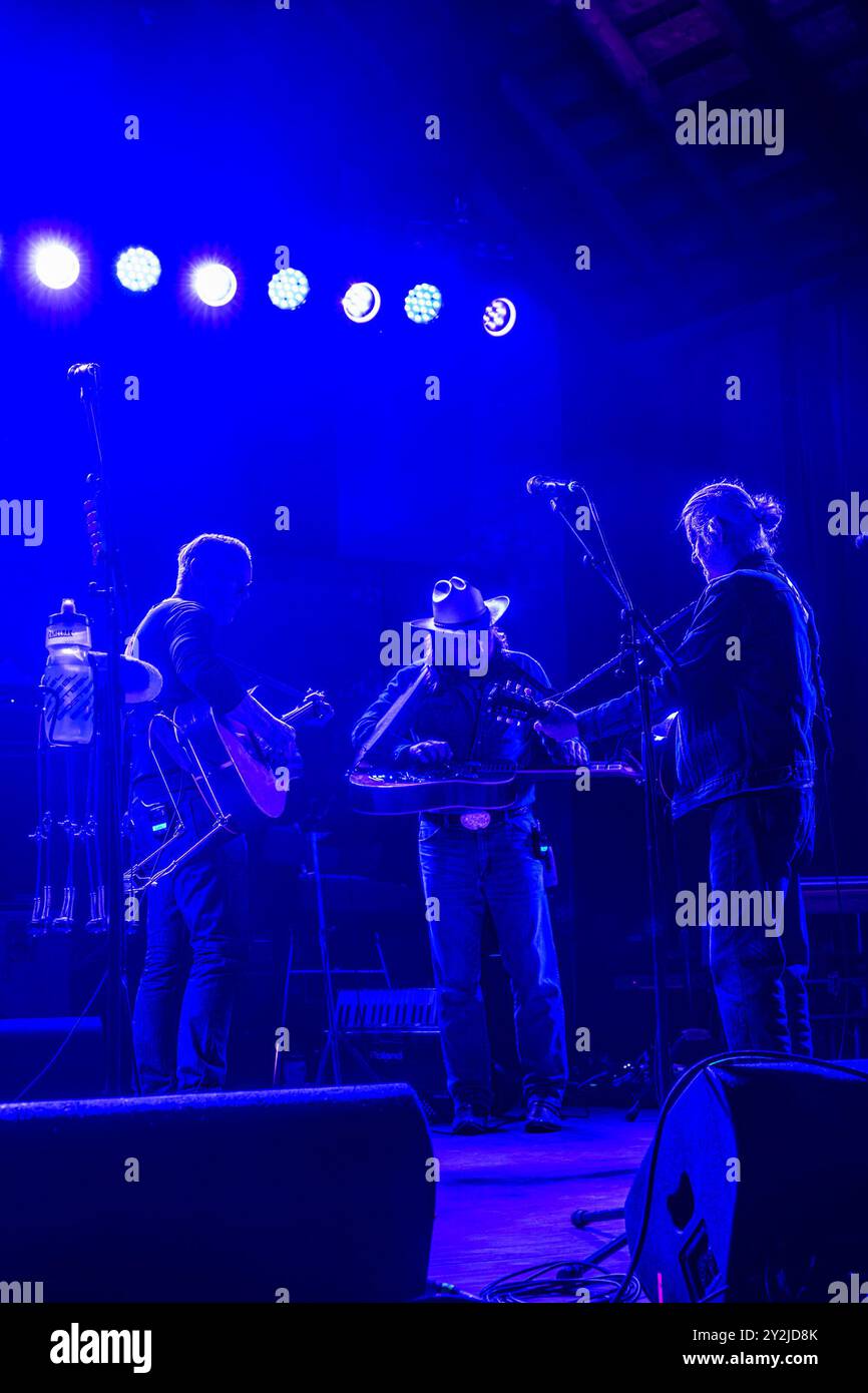 Blue Rodeo, Festival de musique folklorique de Canmore Banque D'Images