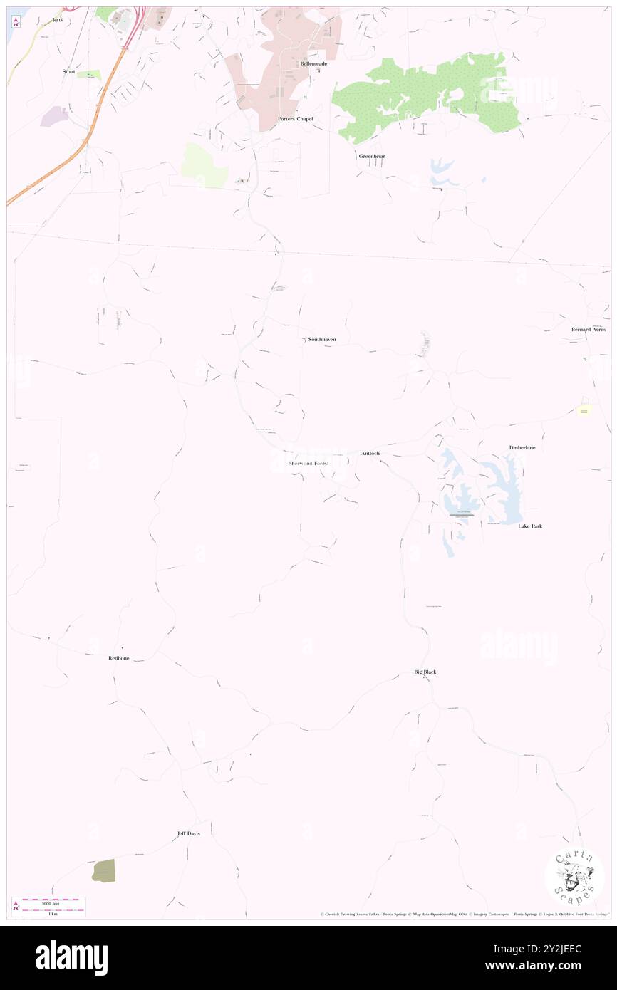 Sherwood Forest, Comté de Warren, US, États-Unis, Mississippi, n 32 14' 42'', S 90 51' 33'', carte, Cartascapes carte publiée en 2024. Explorez Cartascapes, une carte qui révèle la diversité des paysages, des cultures et des écosystèmes de la Terre. Voyage à travers le temps et l'espace, découvrir l'interconnexion du passé, du présent et de l'avenir de notre planète. Banque D'Images