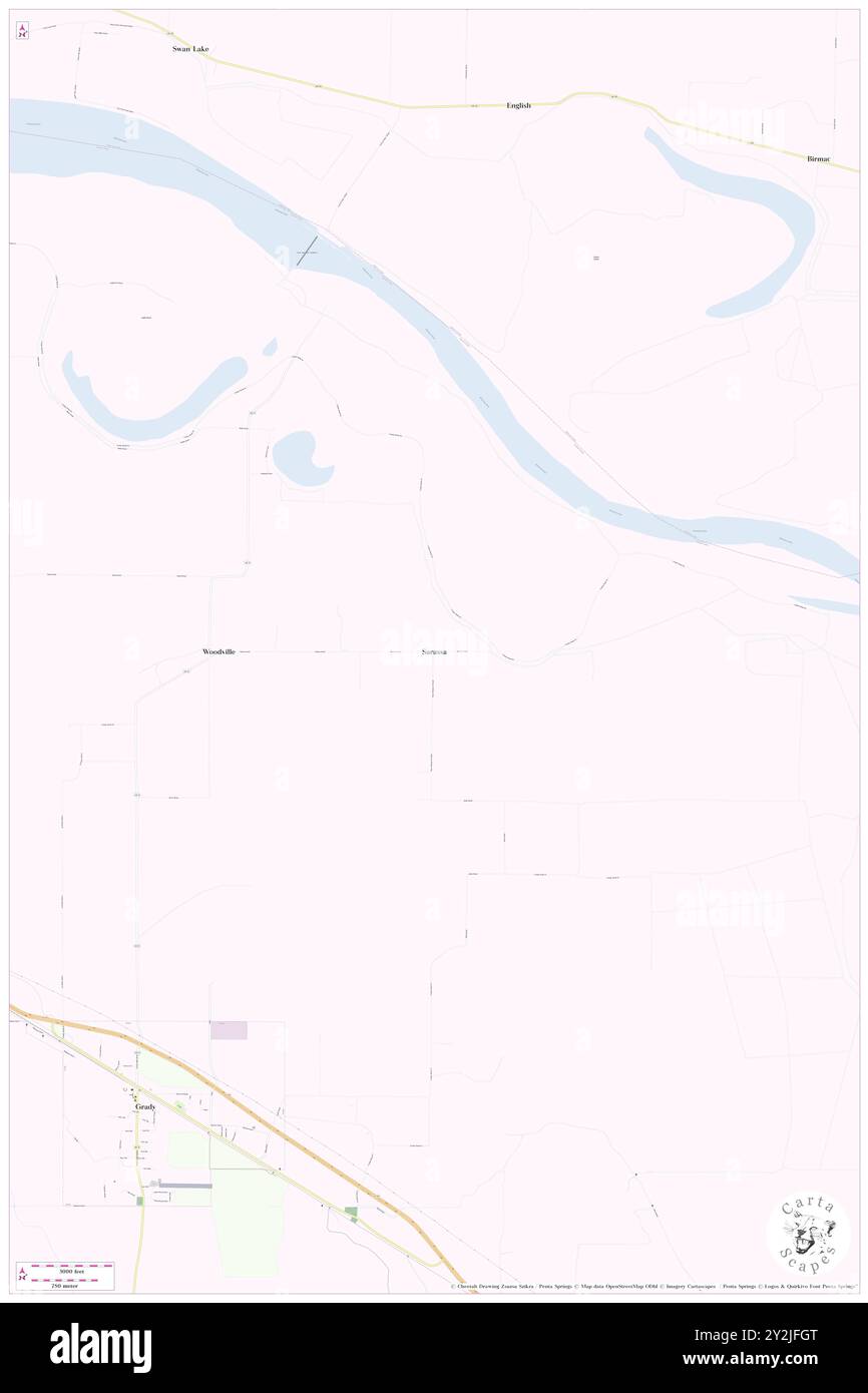 Sarassa, Comté de Lincoln, US, États-Unis, Arkansas, n 34 7' 23'', S 91 39' 54'', carte, Cartascapes carte publiée en 2024. Explorez Cartascapes, une carte qui révèle la diversité des paysages, des cultures et des écosystèmes de la Terre. Voyage à travers le temps et l'espace, découvrir l'interconnexion du passé, du présent et de l'avenir de notre planète. Banque D'Images