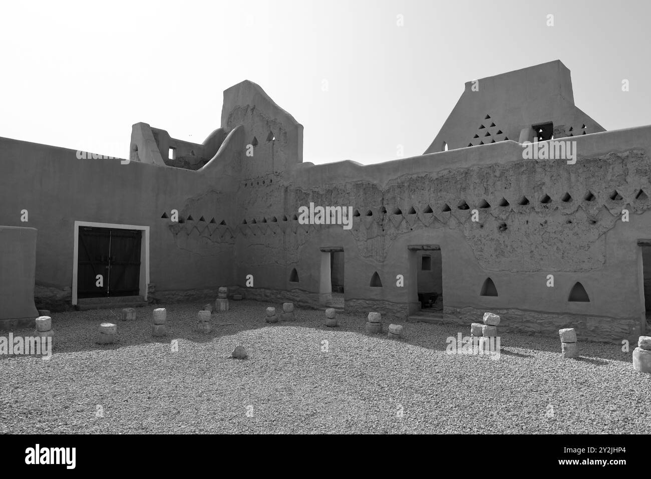 Riyad Arabie Saoudite 11 mars 2023 : Al Diriyah ancienne capitale . Ruines de Diriyah - culture saoudienne. Fête nationale Banque D'Images