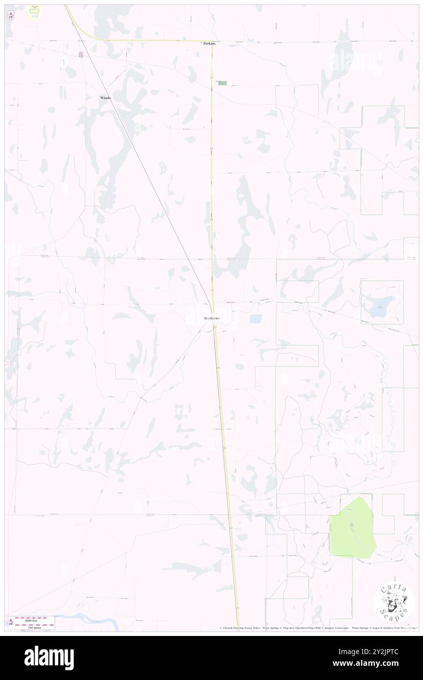 Brampton, comté de Delta, É.-U., États-Unis, Michigan, n 45 55' 52'', S 87 4' 16'', carte, Cartascapes carte publiée en 2024. Explorez Cartascapes, une carte qui révèle la diversité des paysages, des cultures et des écosystèmes de la Terre. Voyage à travers le temps et l'espace, découvrir l'interconnexion du passé, du présent et de l'avenir de notre planète. Banque D'Images