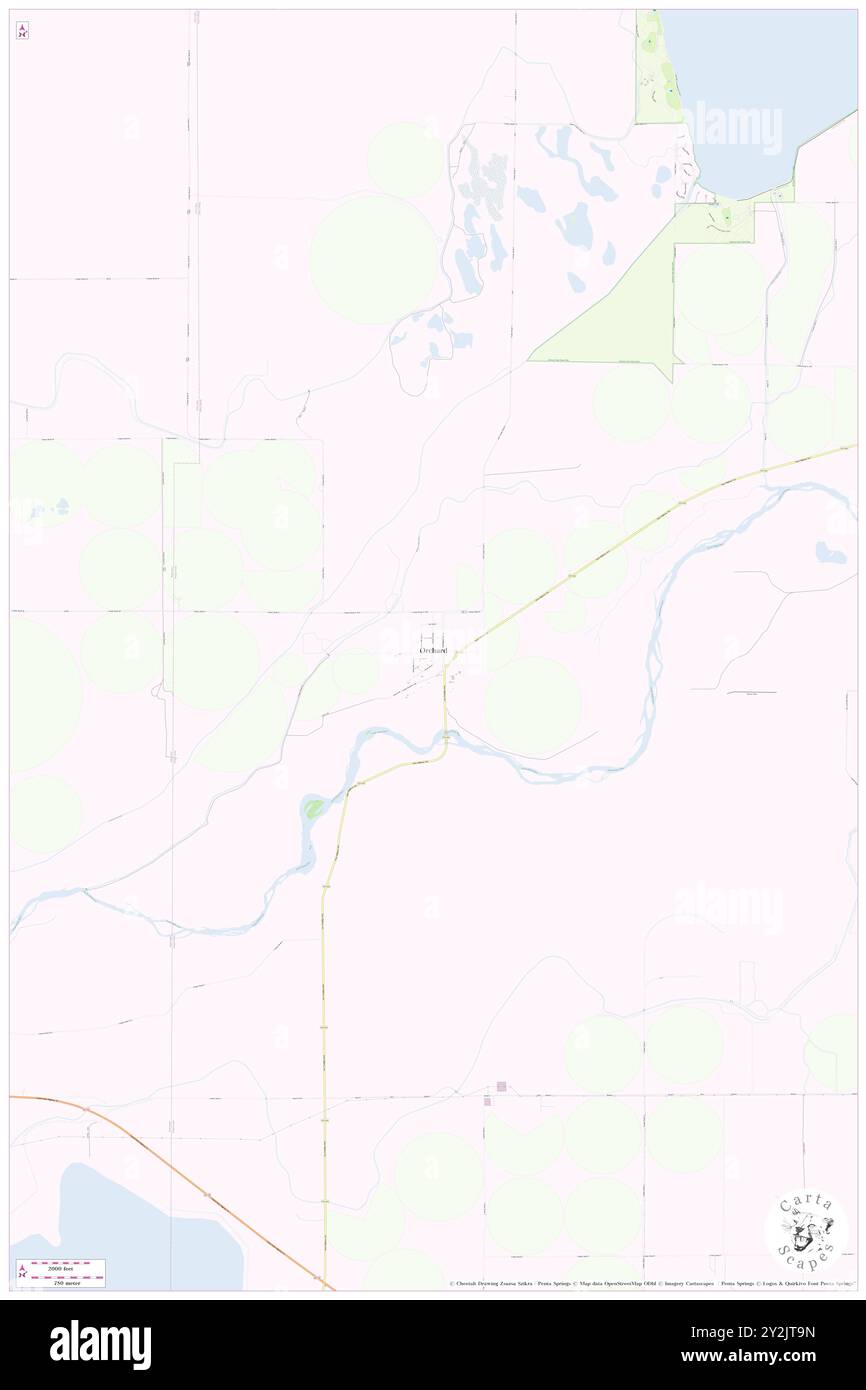 Orchard, Comté de Morgan, US, États-Unis, Colorado, n 40 19' 51'', S 104 7' 5'', carte, Cartascapes carte publiée en 2024. Explorez Cartascapes, une carte qui révèle la diversité des paysages, des cultures et des écosystèmes de la Terre. Voyage à travers le temps et l'espace, découvrir l'interconnexion du passé, du présent et de l'avenir de notre planète. Banque D'Images