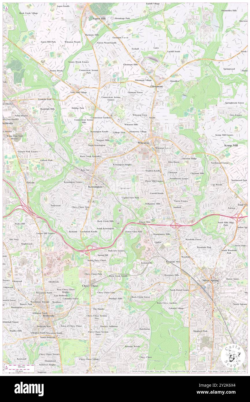 Homewood, Comté de Montgomery, US, États-Unis, Maryland, n 39 1' 31'', S 77 3' 45'', carte, Cartascapes carte publiée en 2024. Explorez Cartascapes, une carte qui révèle la diversité des paysages, des cultures et des écosystèmes de la Terre. Voyage à travers le temps et l'espace, découvrir l'interconnexion du passé, du présent et de l'avenir de notre planète. Banque D'Images