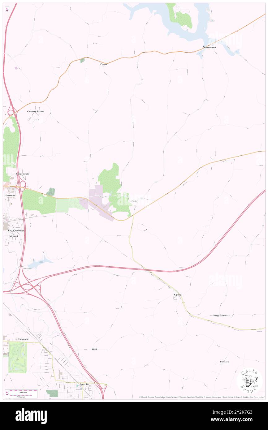 Craig, Comté de Guernsey, US, États-Unis, Ohio, n 40 1' 25'', S 81 31' 2'', carte, Cartascapes carte publiée en 2024. Explorez Cartascapes, une carte qui révèle la diversité des paysages, des cultures et des écosystèmes de la Terre. Voyage à travers le temps et l'espace, découvrir l'interconnexion du passé, du présent et de l'avenir de notre planète. Banque D'Images