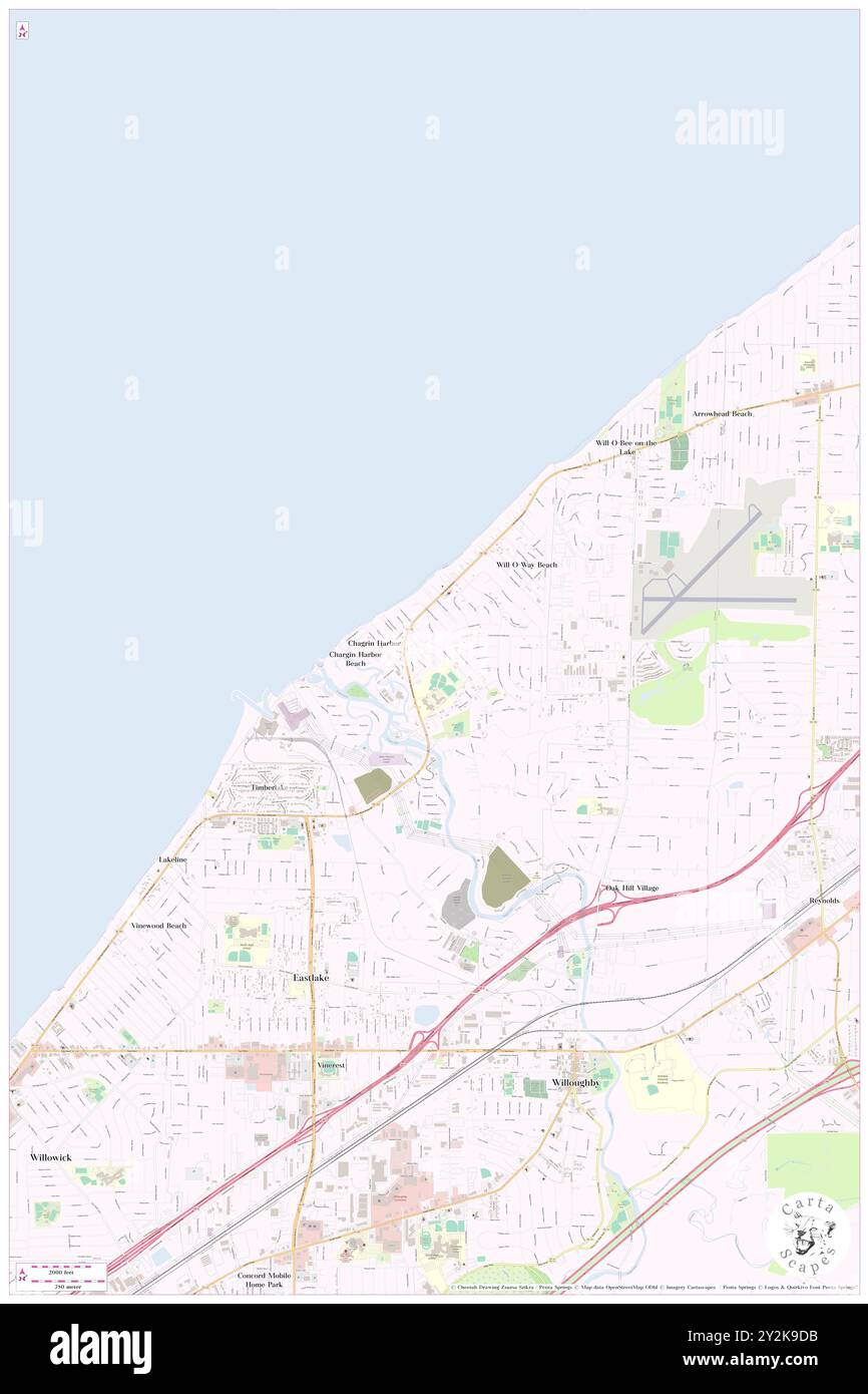 Wattona Beach, Lake County, US, États-Unis, Ohio, n 41 40' 40'', S 81 25' 23'', carte, Cartascapes carte publiée en 2024. Explorez Cartascapes, une carte qui révèle la diversité des paysages, des cultures et des écosystèmes de la Terre. Voyage à travers le temps et l'espace, découvrir l'interconnexion du passé, du présent et de l'avenir de notre planète. Banque D'Images