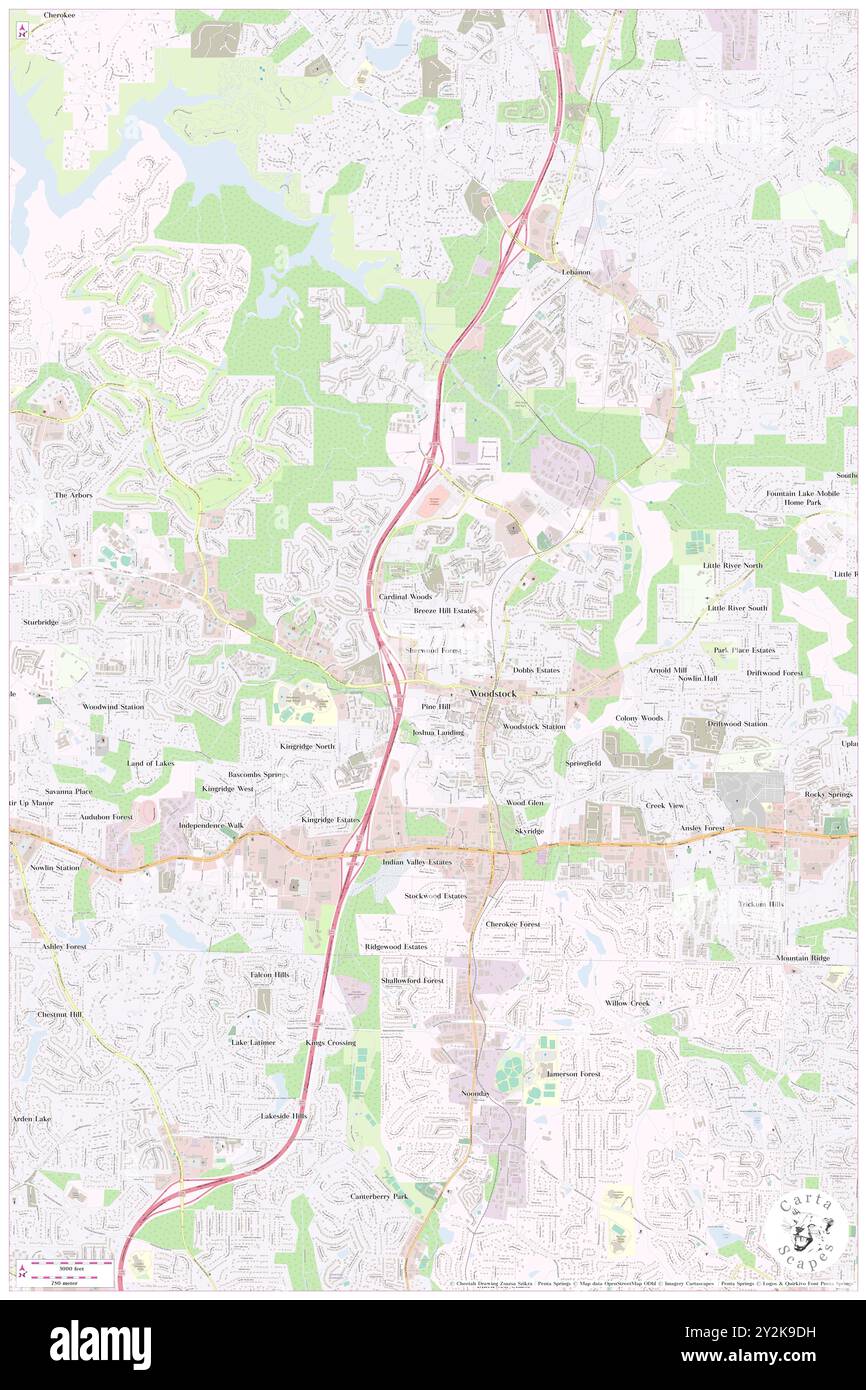 Sherwood Forest, Comté de Cherokee, US, États-Unis, Géorgie, n 34 6' 20'', S 84 31' 34'', carte, Cartascapes carte publiée en 2024. Explorez Cartascapes, une carte qui révèle la diversité des paysages, des cultures et des écosystèmes de la Terre. Voyage à travers le temps et l'espace, découvrir l'interconnexion du passé, du présent et de l'avenir de notre planète. Banque D'Images