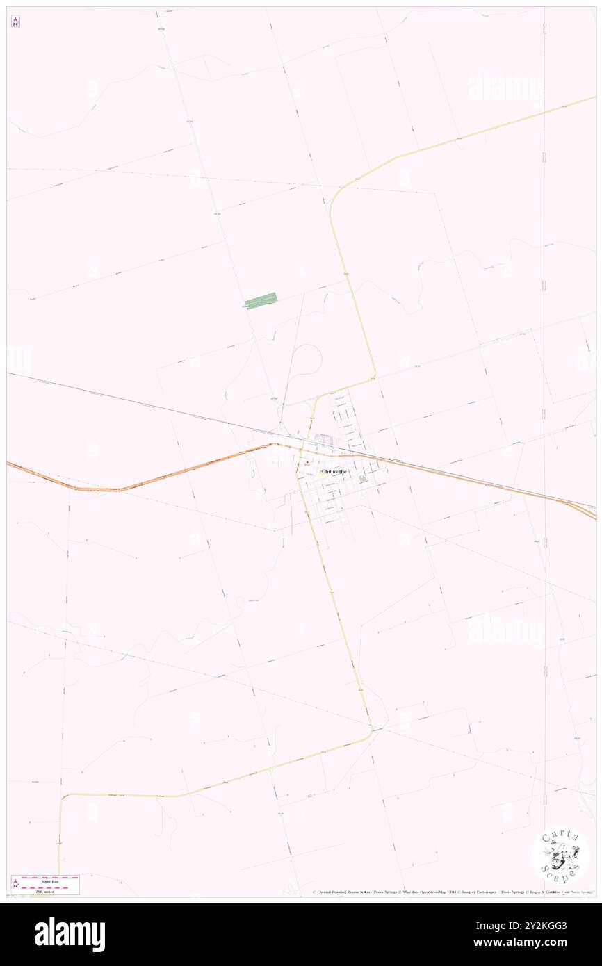 Chillicothe, Comté de Hardeman, US, États-Unis, Texas, n 34 15' 23'', S 99 31' 0'', carte, Cartascapes carte publiée en 2024. Explorez Cartascapes, une carte qui révèle la diversité des paysages, des cultures et des écosystèmes de la Terre. Voyage à travers le temps et l'espace, découvrir l'interconnexion du passé, du présent et de l'avenir de notre planète. Banque D'Images