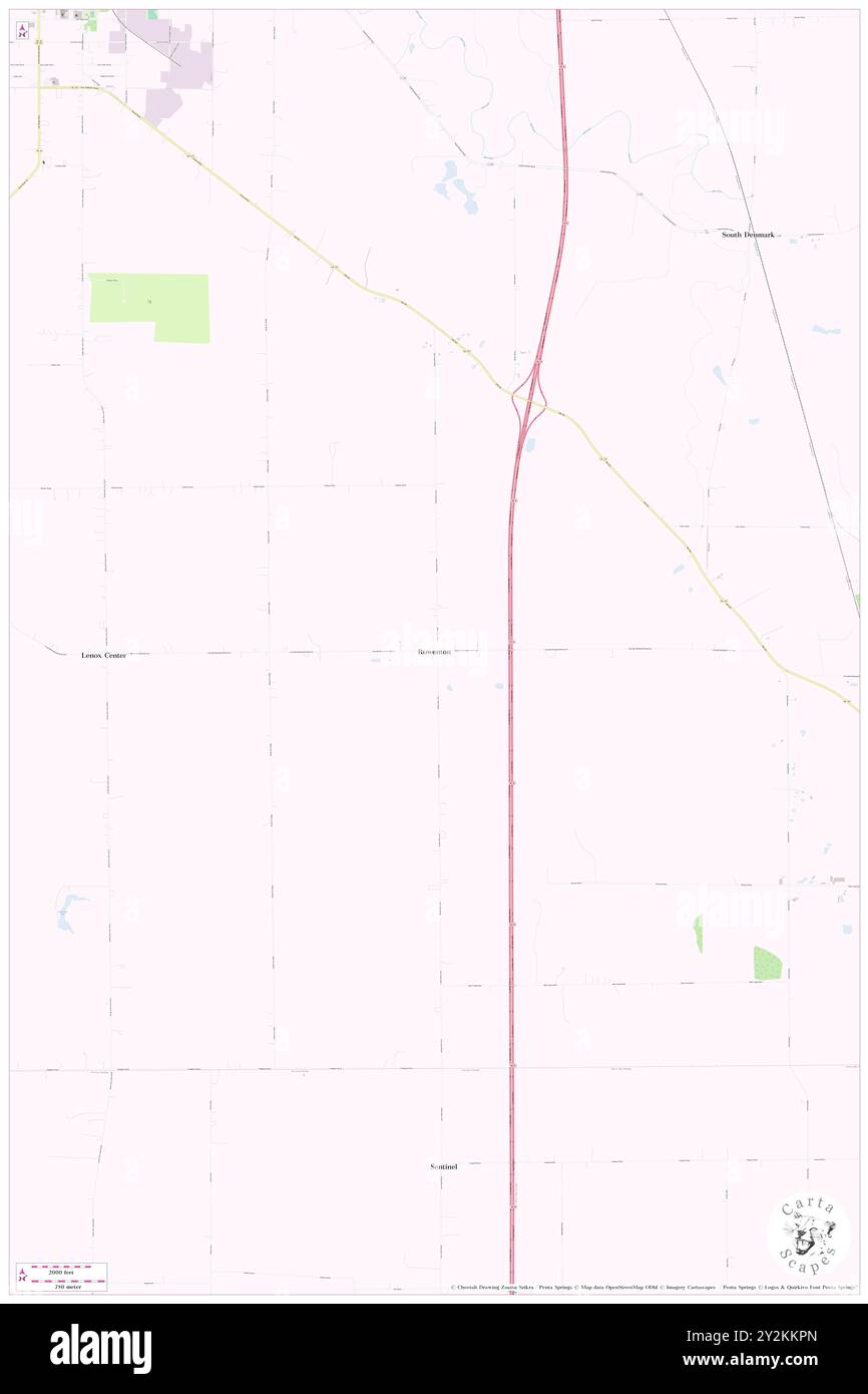 Rowenton, comté d'Ashtabula, US, États-Unis, Ohio, n 41 40' 49'', S 80 43' 21'', carte, Cartascapes carte publiée en 2024. Explorez Cartascapes, une carte qui révèle la diversité des paysages, des cultures et des écosystèmes de la Terre. Voyage à travers le temps et l'espace, découvrir l'interconnexion du passé, du présent et de l'avenir de notre planète. Banque D'Images