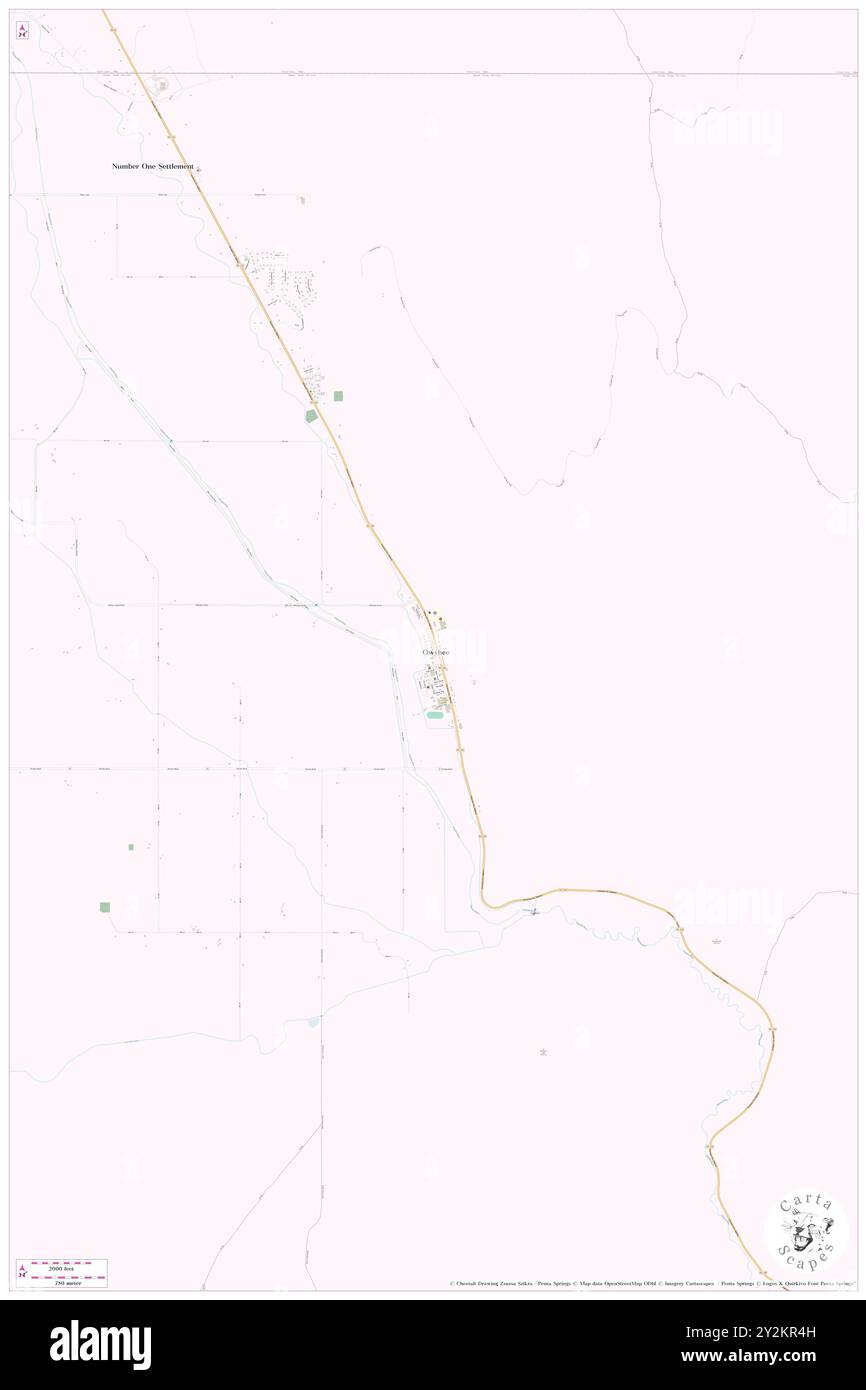 Owyhee, comté d'Elko, US, États-Unis, Nevada, n 41 56' 51'', S 116 5' 55'', carte, Cartascapes carte publiée en 2024. Explorez Cartascapes, une carte qui révèle la diversité des paysages, des cultures et des écosystèmes de la Terre. Voyage à travers le temps et l'espace, découvrir l'interconnexion du passé, du présent et de l'avenir de notre planète. Banque D'Images