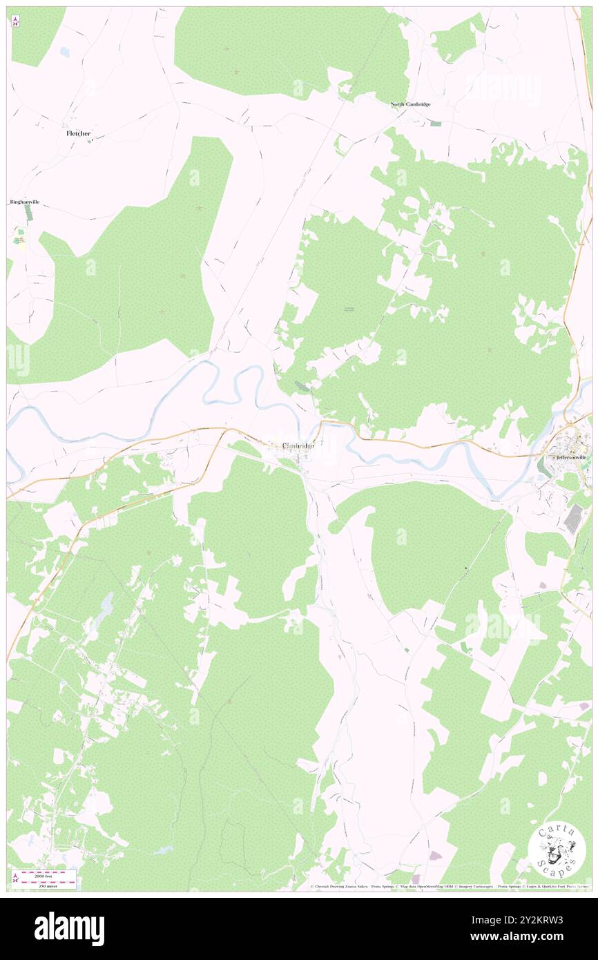 Cambridge, Comté de Lamoille, US, États-Unis, Vermont, n 44 38' 41'', S 72 52' 34'', carte, Cartascapes carte publiée en 2024. Explorez Cartascapes, une carte qui révèle la diversité des paysages, des cultures et des écosystèmes de la Terre. Voyage à travers le temps et l'espace, découvrir l'interconnexion du passé, du présent et de l'avenir de notre planète. Banque D'Images