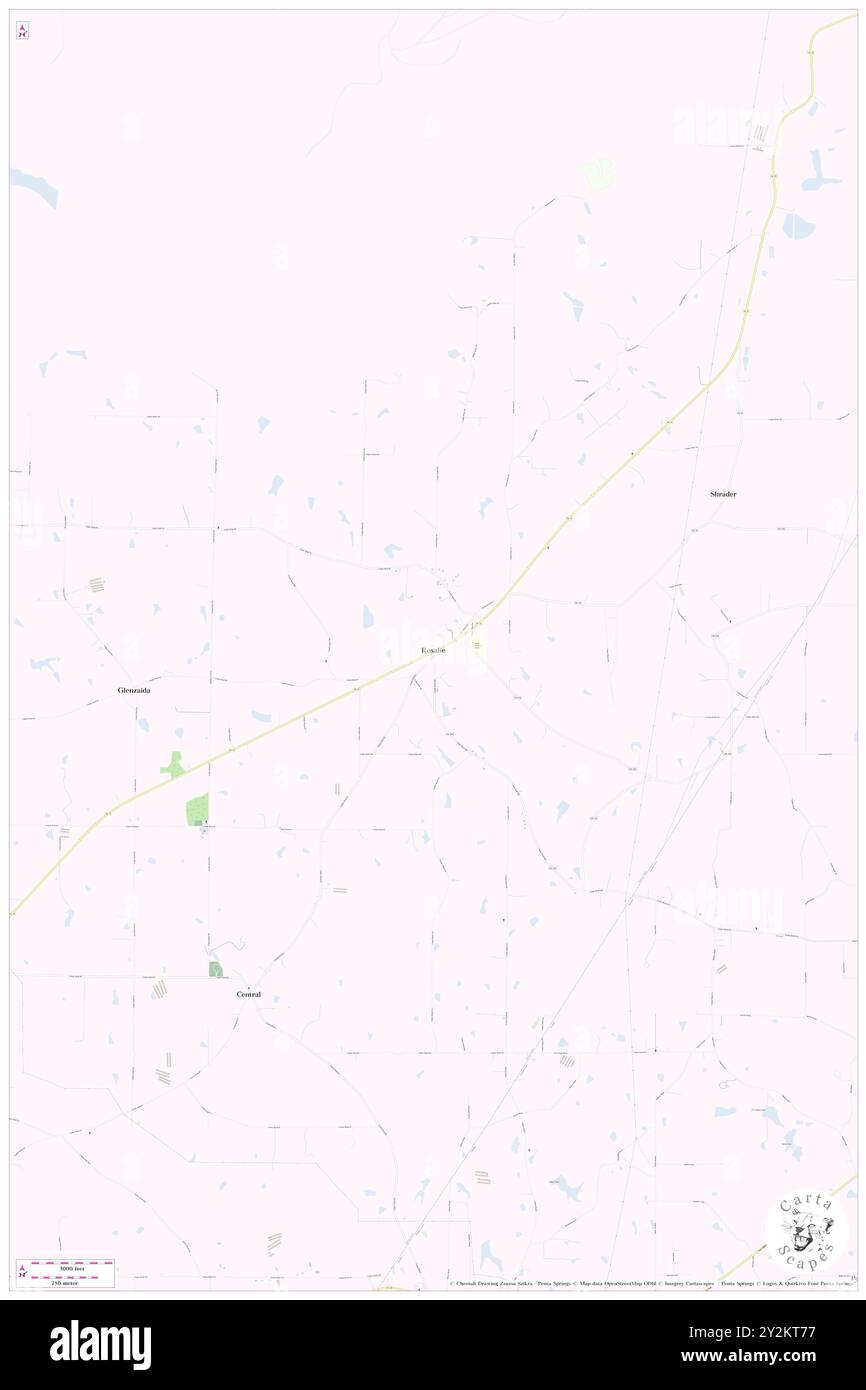 Rosalie, comté de Jackson, US, États-Unis, Alabama, n 34 41' 59'', S 85 46' 6'', carte, Cartascapes carte publiée en 2024. Explorez Cartascapes, une carte qui révèle la diversité des paysages, des cultures et des écosystèmes de la Terre. Voyage à travers le temps et l'espace, découvrir l'interconnexion du passé, du présent et de l'avenir de notre planète. Banque D'Images