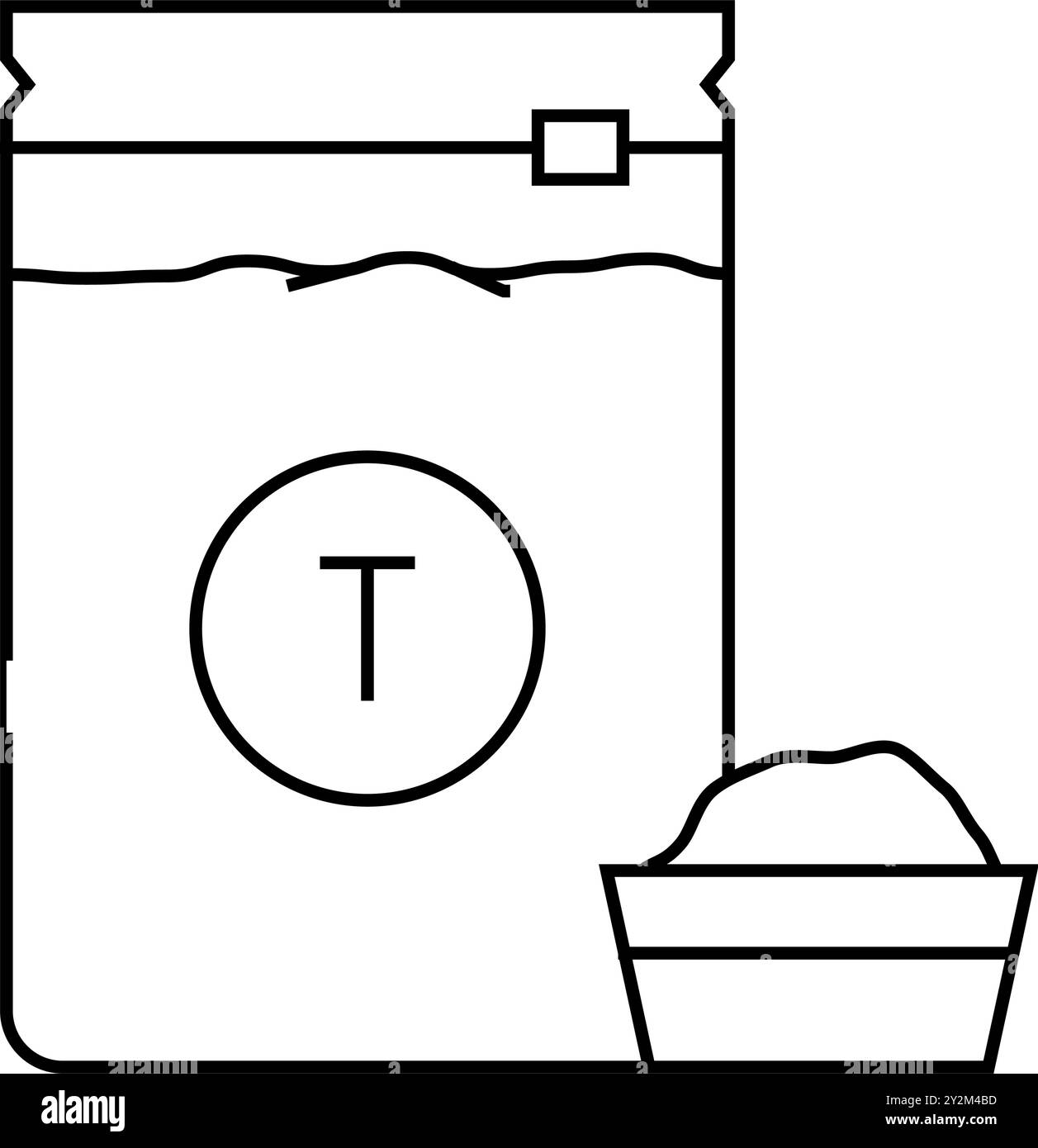 illustration vectorielle de l'icône de la ligne de nicotine du tabac Illustration de Vecteur