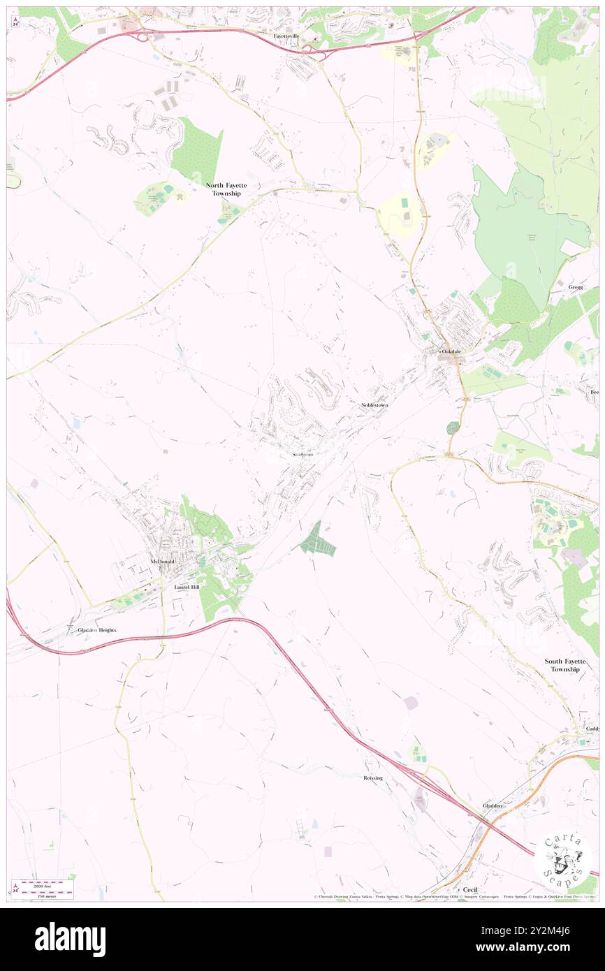 Esturgeon, comté d'Allegheny, US, États-Unis, Pennsylvanie, n 40 23' 5'', S 80 12' 39'', carte, Carthascapes carte publiée en 2024. Explorez Cartascapes, une carte qui révèle la diversité des paysages, des cultures et des écosystèmes de la Terre. Voyage à travers le temps et l'espace, découvrir l'interconnexion du passé, du présent et de l'avenir de notre planète. Banque D'Images