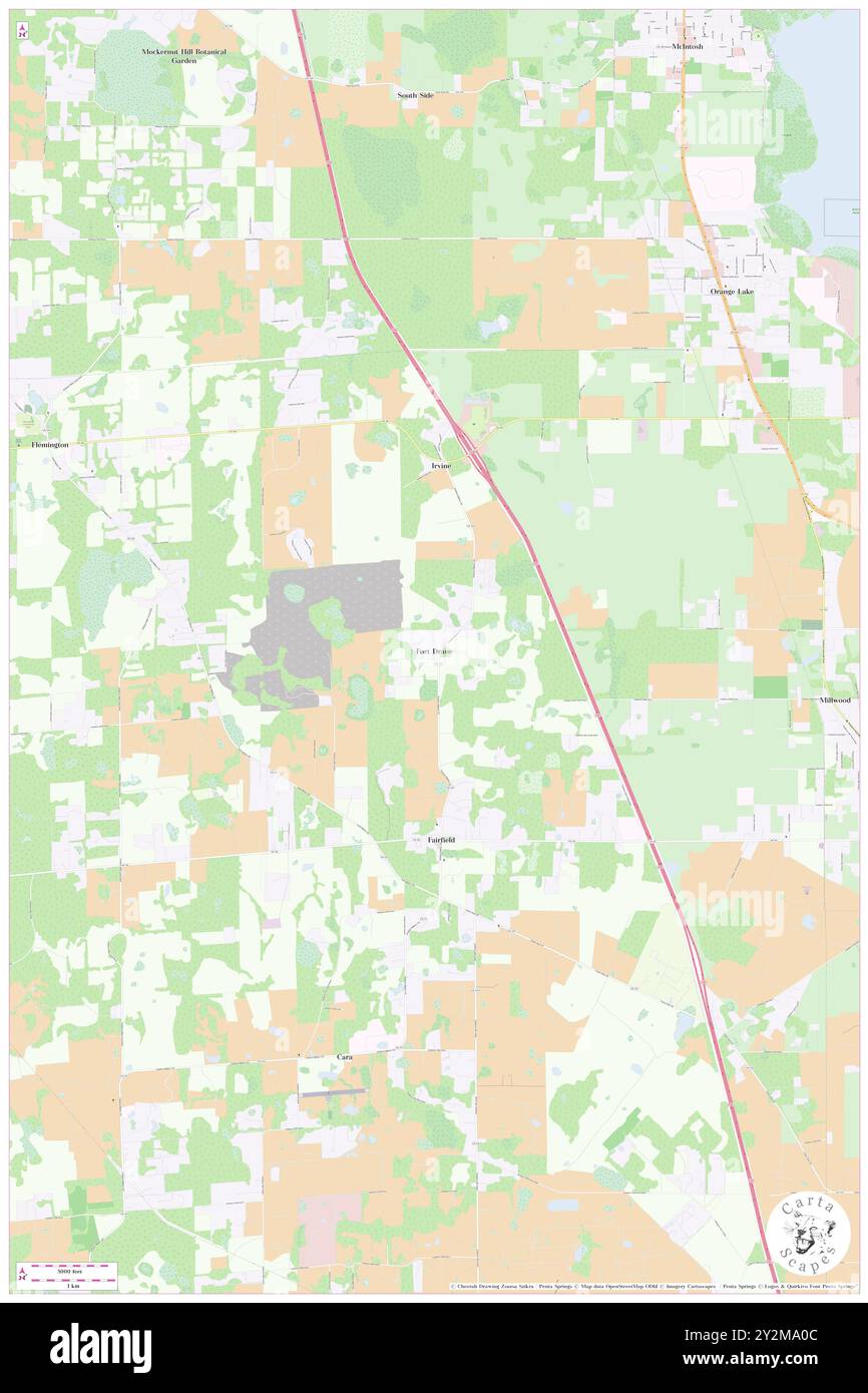 Fort Drane, Comté de Marion, US, États-Unis, Floride, n 29 23' 10'', S 82 15' 7'', carte, Cartascapes carte publiée en 2024. Explorez Cartascapes, une carte qui révèle la diversité des paysages, des cultures et des écosystèmes de la Terre. Voyage à travers le temps et l'espace, découvrir l'interconnexion du passé, du présent et de l'avenir de notre planète. Banque D'Images