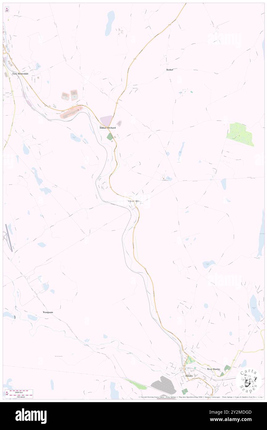 White Mills, comté de Wayne, États-Unis, Pennsylvanie, n 41 31' 34'', S 75 12' 12'', carte, Cartascapes carte publiée en 2024. Explorez Cartascapes, une carte qui révèle la diversité des paysages, des cultures et des écosystèmes de la Terre. Voyage à travers le temps et l'espace, découvrir l'interconnexion du passé, du présent et de l'avenir de notre planète. Banque D'Images