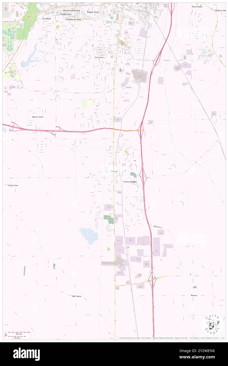 Verona, Lee County, US, États-Unis, Mississippi, n 34 11' 39'', S 88 43' 11'', carte, Cartascapes carte publiée en 2024. Explorez Cartascapes, une carte qui révèle la diversité des paysages, des cultures et des écosystèmes de la Terre. Voyage à travers le temps et l'espace, découvrir l'interconnexion du passé, du présent et de l'avenir de notre planète. Banque D'Images