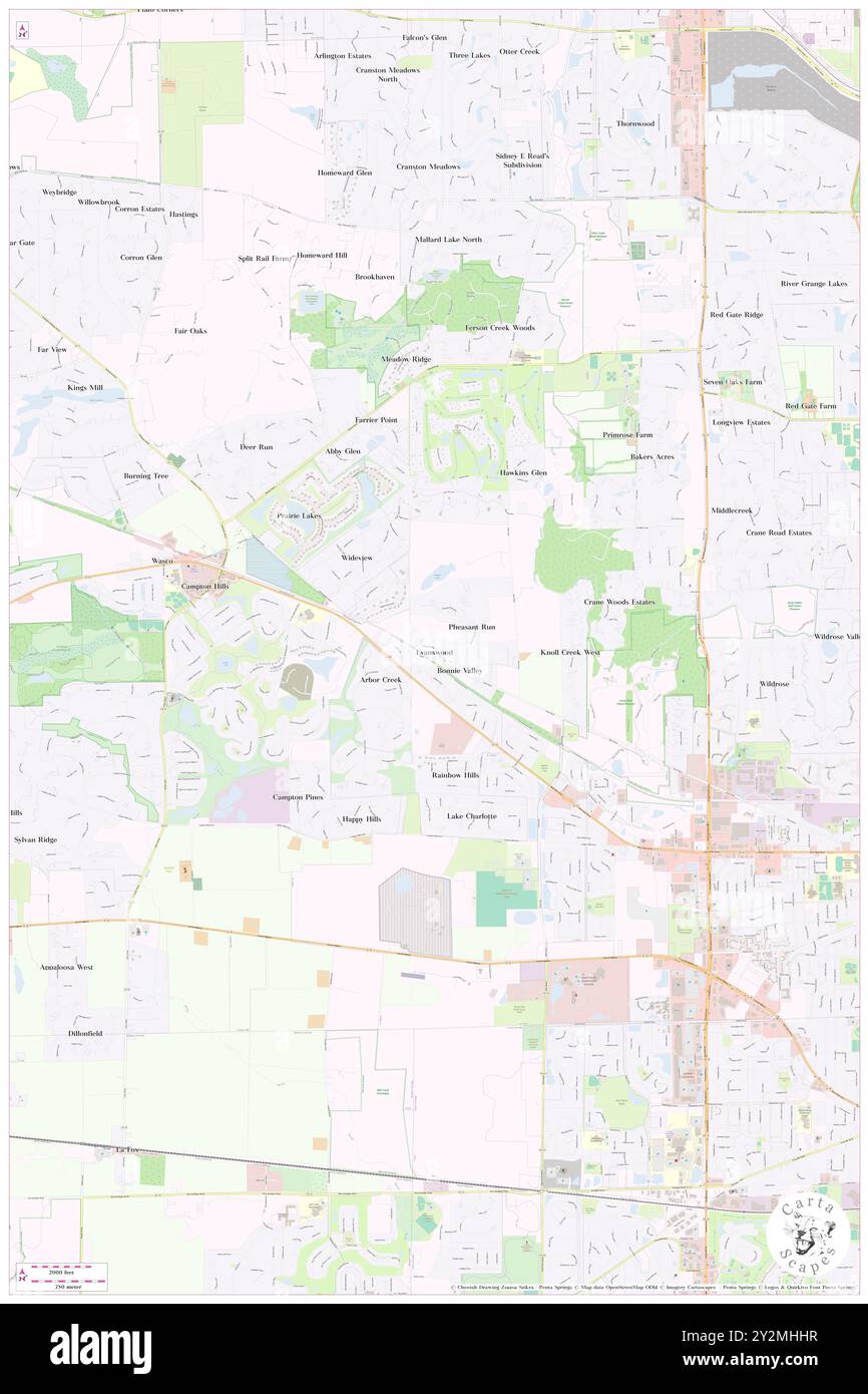 Evanswood, Comté de Kane, US, États-Unis, Illinois, n 41 55' 49'', S 88 22' 21'', carte, Cartascapes carte publiée en 2024. Explorez Cartascapes, une carte qui révèle la diversité des paysages, des cultures et des écosystèmes de la Terre. Voyage à travers le temps et l'espace, découvrir l'interconnexion du passé, du présent et de l'avenir de notre planète. Banque D'Images