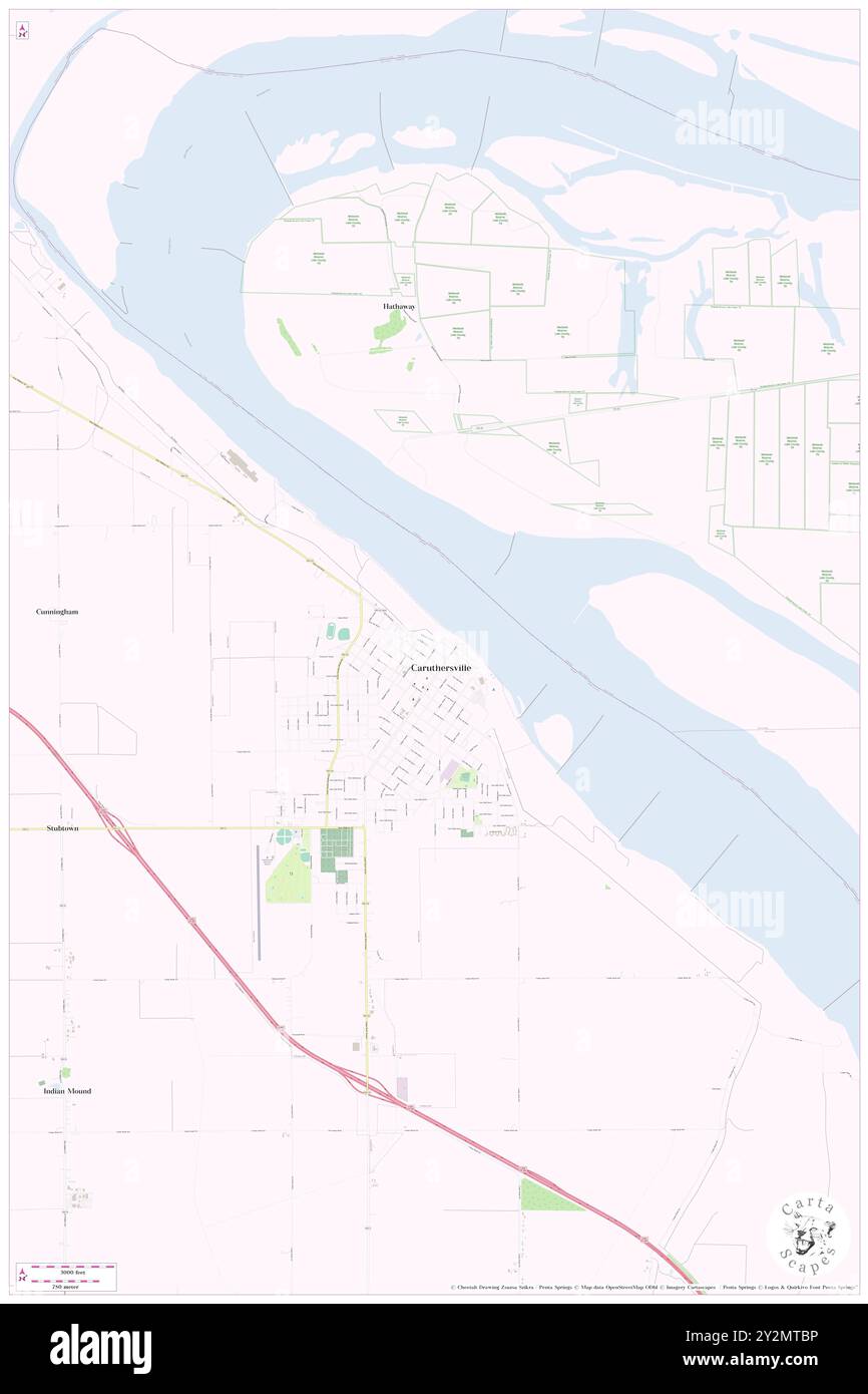 Caruthersville, Comté de Pemiscot, US, États-Unis, Missouri, n 36 11' 35'', S 89 39' 20'', carte, Cartascapes carte publiée en 2024. Explorez Cartascapes, une carte qui révèle la diversité des paysages, des cultures et des écosystèmes de la Terre. Voyage à travers le temps et l'espace, découvrir l'interconnexion du passé, du présent et de l'avenir de notre planète. Banque D'Images