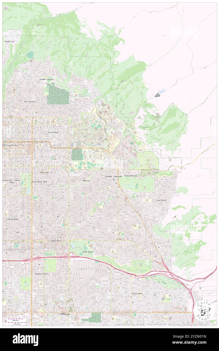 University Village, Salt Lake County, US, United States, Utah, n 40 45' 9'', S 111 50' 4'', carte, Cartascapes carte publiée en 2024. Explorez Cartascapes, une carte qui révèle la diversité des paysages, des cultures et des écosystèmes de la Terre. Voyage à travers le temps et l'espace, découvrir l'interconnexion du passé, du présent et de l'avenir de notre planète. Banque D'Images