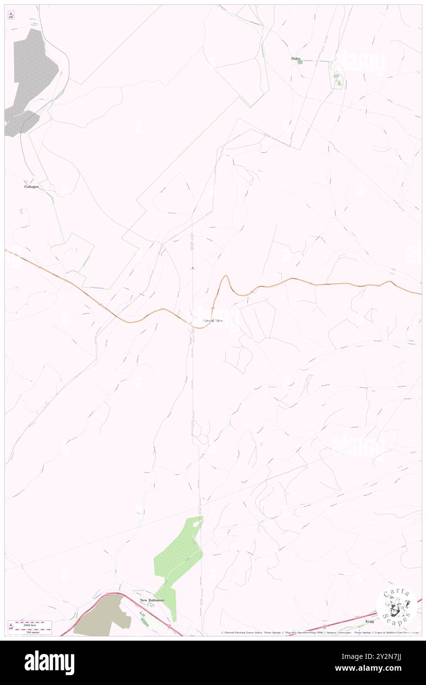 Grand View, Comté de Bedford, US, États-Unis, Pennsylvanie, n 40 2' 15'', S 78 45' 29'', carte, Cartascapes carte publiée en 2024. Explorez Cartascapes, une carte qui révèle la diversité des paysages, des cultures et des écosystèmes de la Terre. Voyage à travers le temps et l'espace, découvrir l'interconnexion du passé, du présent et de l'avenir de notre planète. Banque D'Images