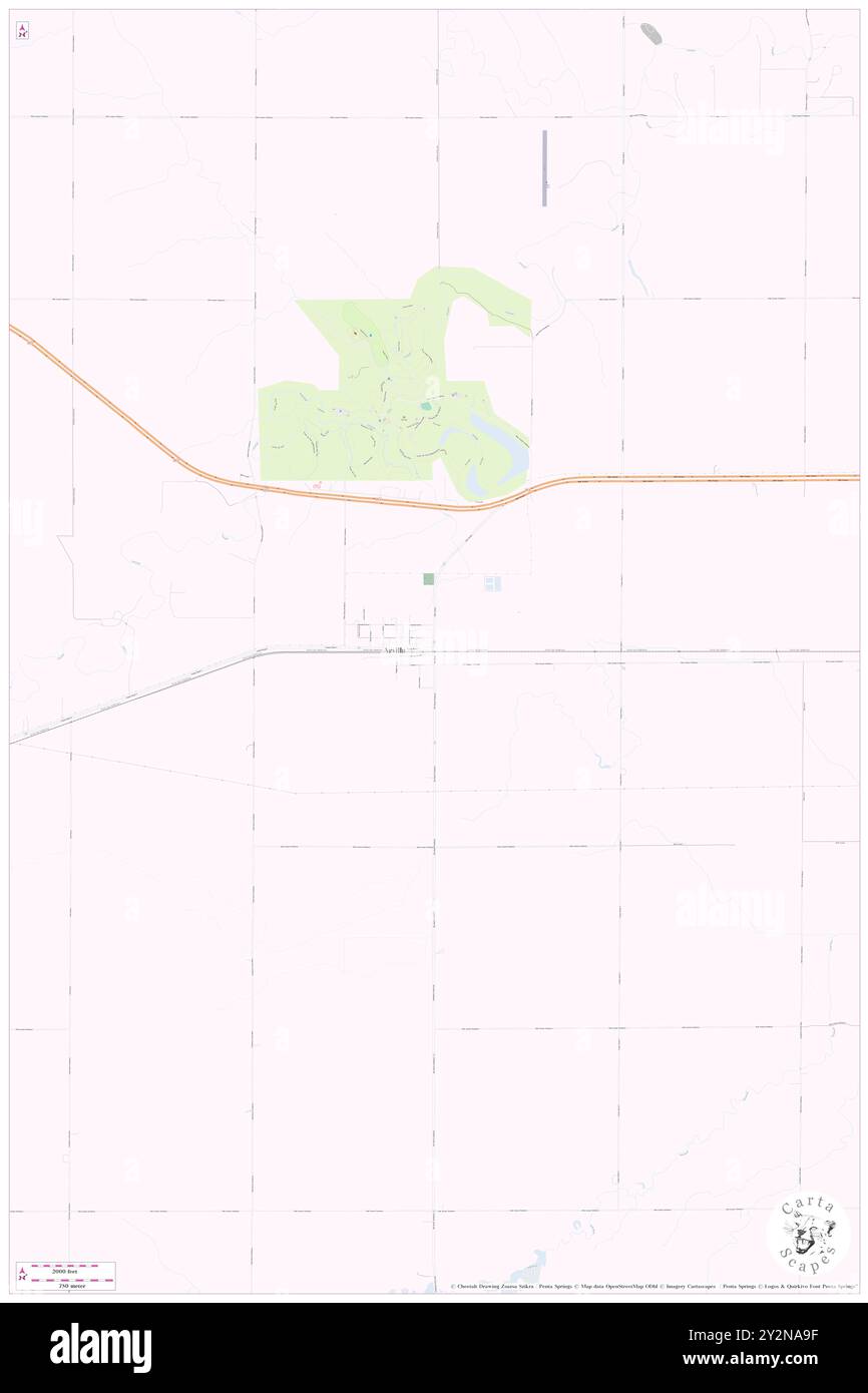 Arvilla, Comté de Grand Forks, US, États-Unis, Dakota du Nord, n 47 55' 8'', S 97 29' 41'', carte, Cartascapes carte publiée en 2024. Explorez Cartascapes, une carte qui révèle la diversité des paysages, des cultures et des écosystèmes de la Terre. Voyage à travers le temps et l'espace, découvrir l'interconnexion du passé, du présent et de l'avenir de notre planète. Banque D'Images