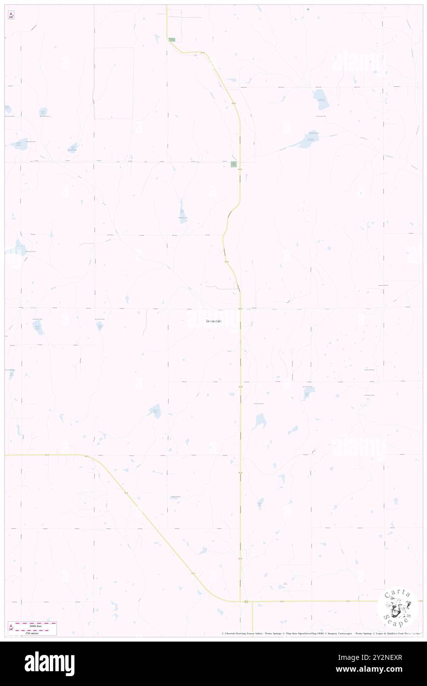 Trousdale, Comté de Pottawatomie, US, États-Unis, Oklahoma, n 35 2' 28'', S 97 2' 34'', carte, Cartascapes carte publiée en 2024. Explorez Cartascapes, une carte qui révèle la diversité des paysages, des cultures et des écosystèmes de la Terre. Voyage à travers le temps et l'espace, découvrir l'interconnexion du passé, du présent et de l'avenir de notre planète. Banque D'Images