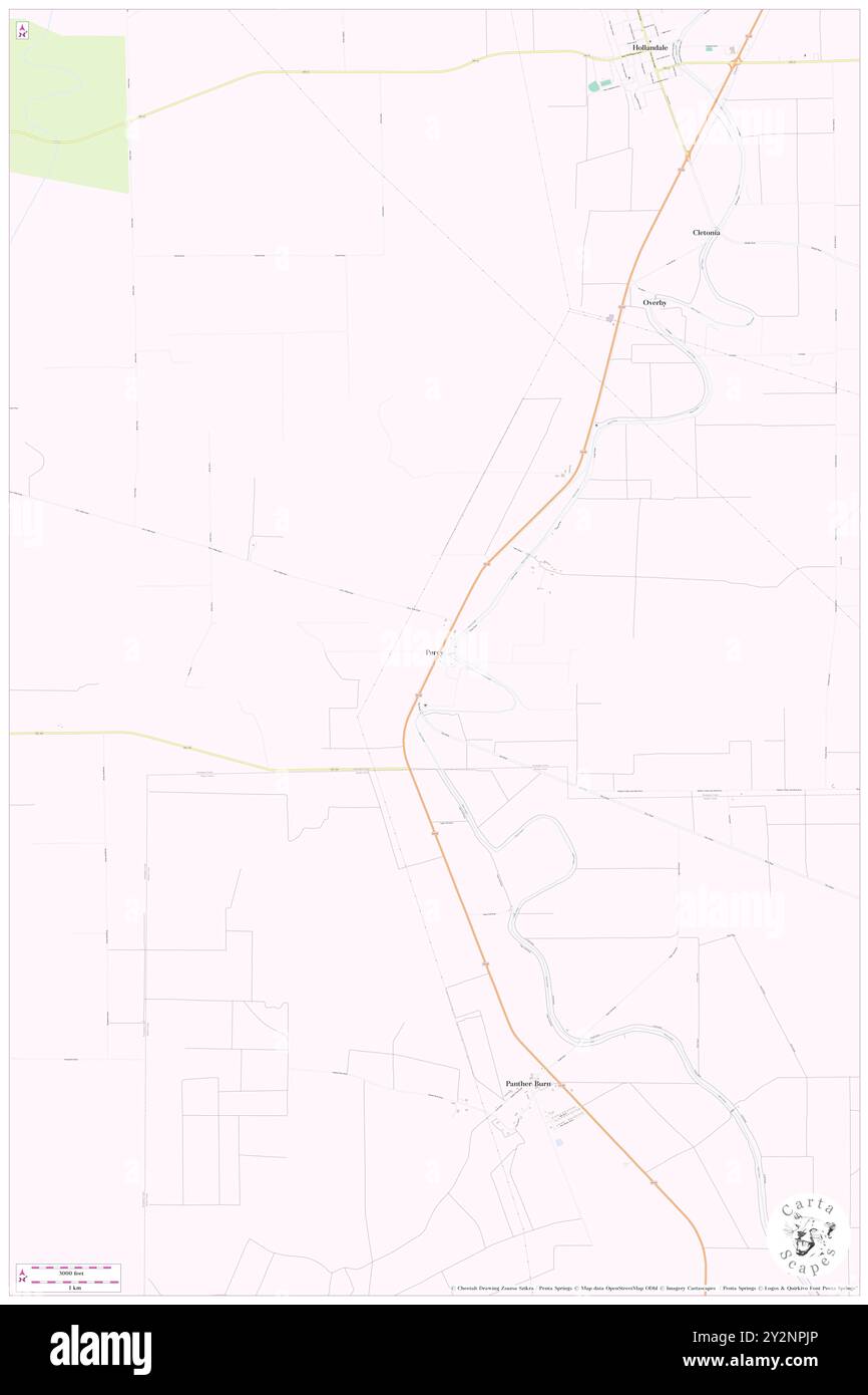 Percy, Comté de Washington, US, États-Unis, Mississippi, n 33 6' 32'', S 90 52' 46'', carte, Cartascapes carte publiée en 2024. Explorez Cartascapes, une carte qui révèle la diversité des paysages, des cultures et des écosystèmes de la Terre. Voyage à travers le temps et l'espace, découvrir l'interconnexion du passé, du présent et de l'avenir de notre planète. Banque D'Images