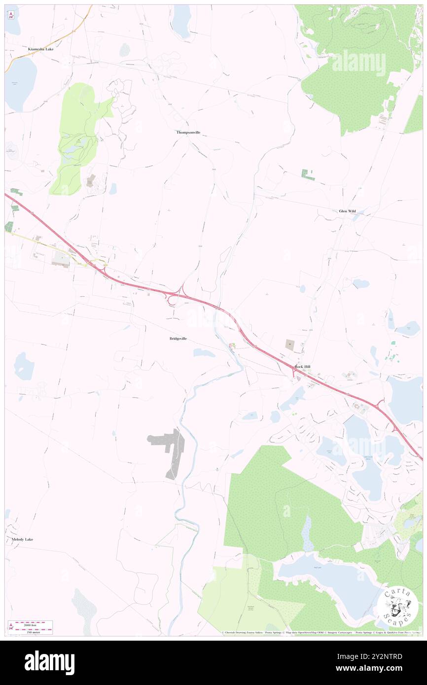 Bridgeville, Comté de Sullivan, US, États-Unis, New York, n 41 38' 3'', S 74 37' 8'', carte, Cartascapes carte publiée en 2024. Explorez Cartascapes, une carte qui révèle la diversité des paysages, des cultures et des écosystèmes de la Terre. Voyage à travers le temps et l'espace, découvrir l'interconnexion du passé, du présent et de l'avenir de notre planète. Banque D'Images