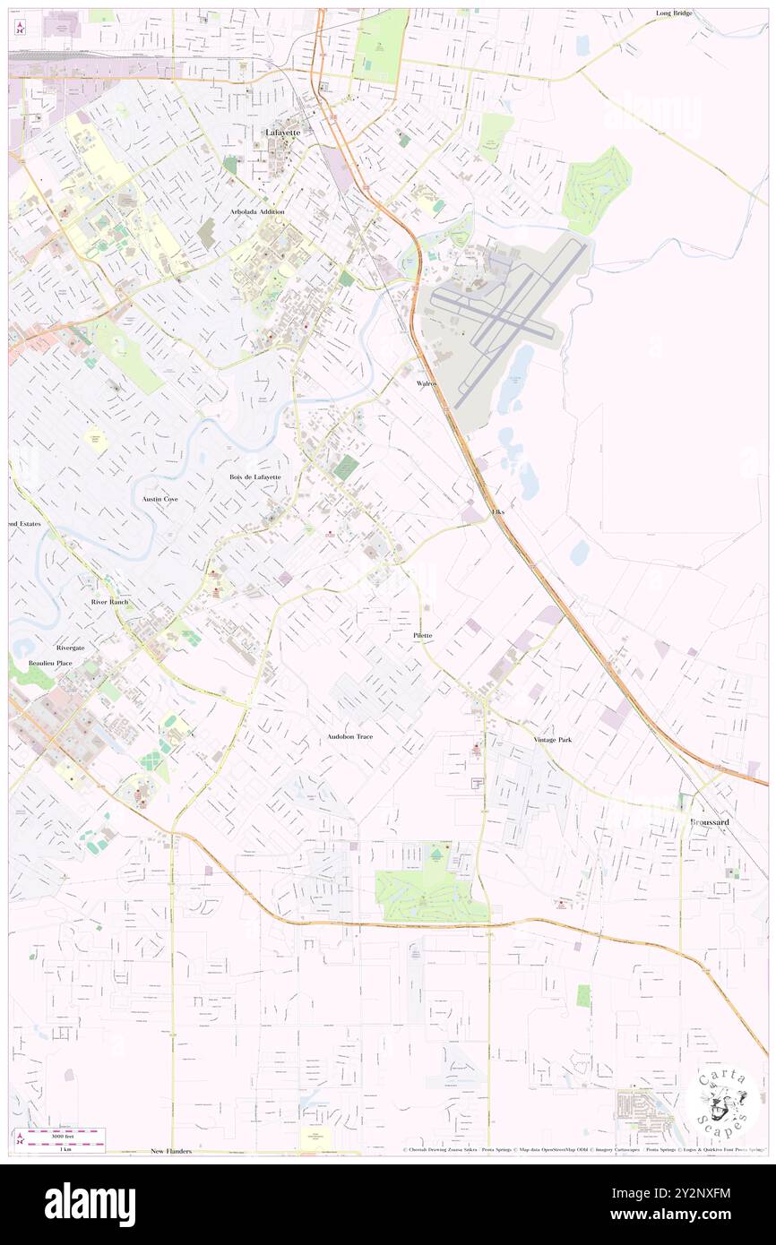 Holiday Mobile Home Villa Park, Lafayette Parish, US, États-Unis, Louisiane, n 30 10' 28'', S 92 0' 13'', carte, Carthascapes carte publiée en 2024. Explorez Cartascapes, une carte qui révèle la diversité des paysages, des cultures et des écosystèmes de la Terre. Voyage à travers le temps et l'espace, découvrir l'interconnexion du passé, du présent et de l'avenir de notre planète. Banque D'Images