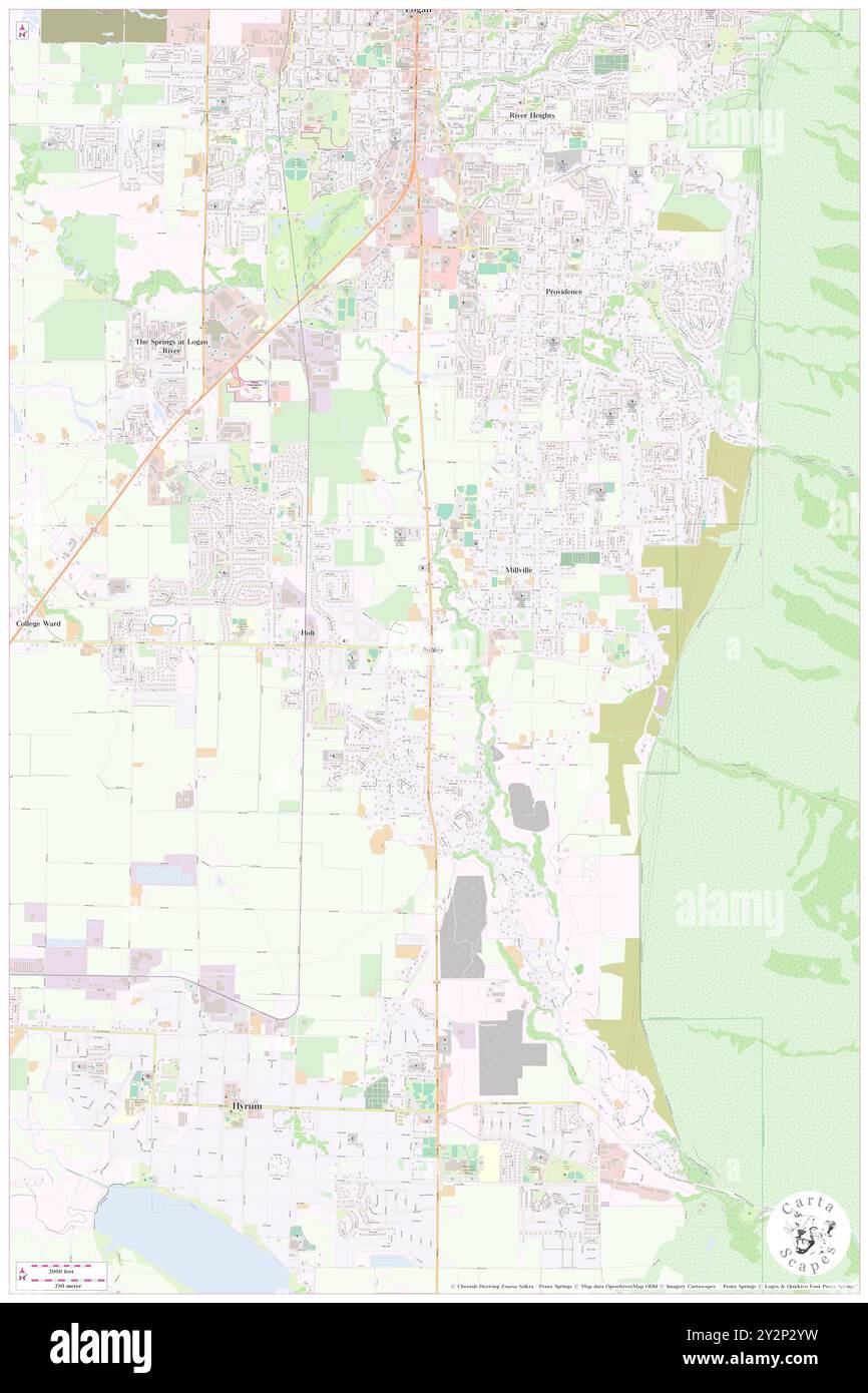 Nibley, Comté de cache, US, États-Unis, Utah, n 41 40' 27'', S 111 49' 58'', carte, Cartascapes carte publiée en 2024. Explorez Cartascapes, une carte qui révèle la diversité des paysages, des cultures et des écosystèmes de la Terre. Voyage à travers le temps et l'espace, découvrir l'interconnexion du passé, du présent et de l'avenir de notre planète. Banque D'Images