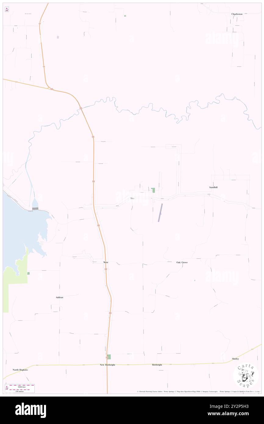 Tira, Comté de Hopkins, US, États-Unis, Texas, n 33 19' 35'', S 95 34' 28'', carte, Cartascapes carte publiée en 2024. Explorez Cartascapes, une carte qui révèle la diversité des paysages, des cultures et des écosystèmes de la Terre. Voyage à travers le temps et l'espace, découvrir l'interconnexion du passé, du présent et de l'avenir de notre planète. Banque D'Images