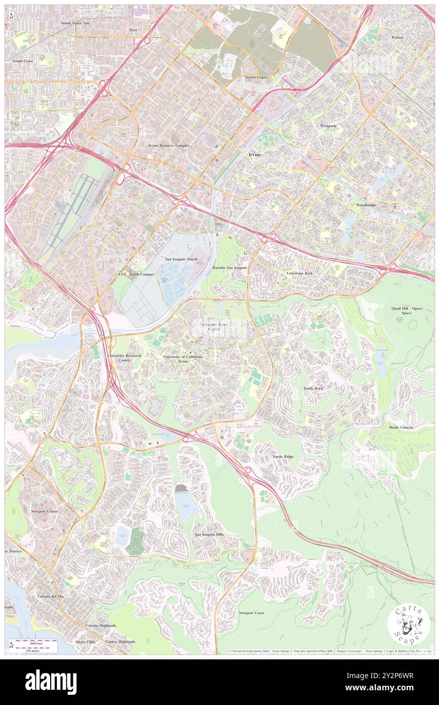 University Town Center, Orange County, US, États-Unis, Californie, n 33 39' 5'', S 117 50' 3'', carte, Cartascapes carte publiée en 2024. Explorez Cartascapes, une carte qui révèle la diversité des paysages, des cultures et des écosystèmes de la Terre. Voyage à travers le temps et l'espace, découvrir l'interconnexion du passé, du présent et de l'avenir de notre planète. Banque D'Images