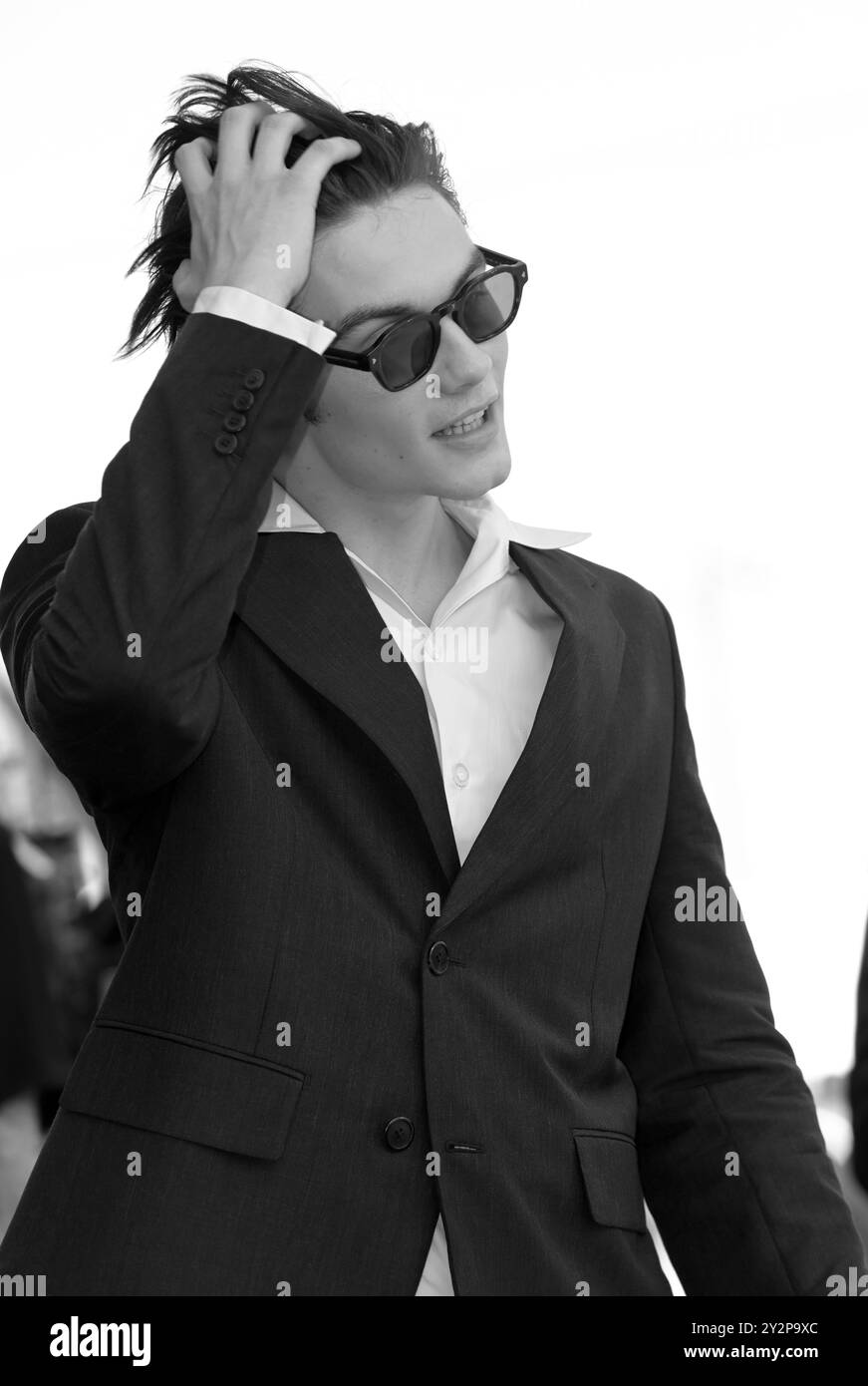 Le 29 août, Venise décline tapis rouge le 81ème Festival du film de Venise 2024. FAMA © Fausto Marci Banque D'Images