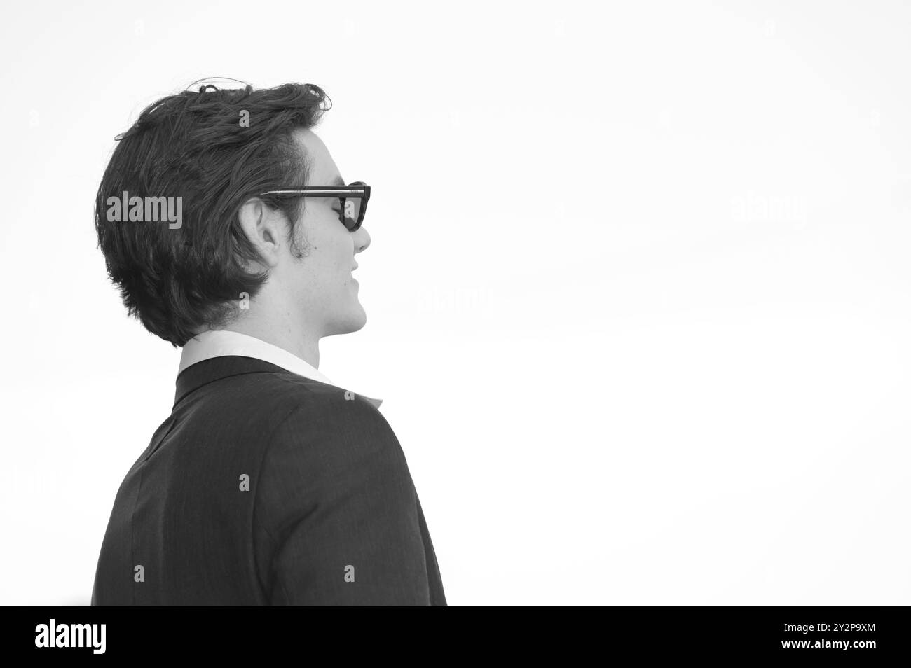 Le 29 août, Venise décline tapis rouge le 81ème Festival du film de Venise 2024. FAMA © Fausto Marci Banque D'Images