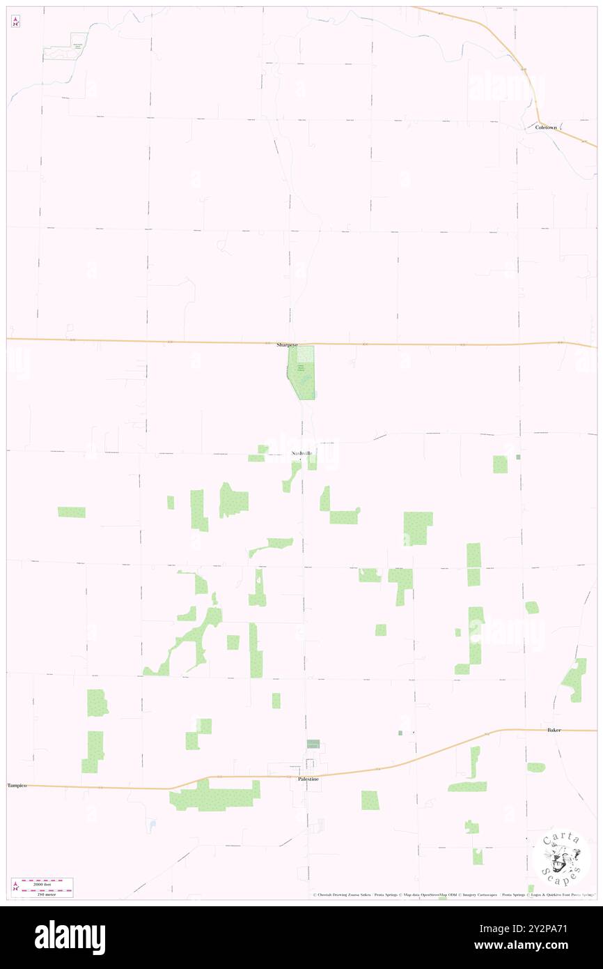 Nashville, comté de Darke, US, États-Unis, Ohio, n 40 5' 31'', S 84 44' 39'', carte, Cartascapes carte publiée en 2024. Explorez Cartascapes, une carte qui révèle la diversité des paysages, des cultures et des écosystèmes de la Terre. Voyage à travers le temps et l'espace, découvrir l'interconnexion du passé, du présent et de l'avenir de notre planète. Banque D'Images